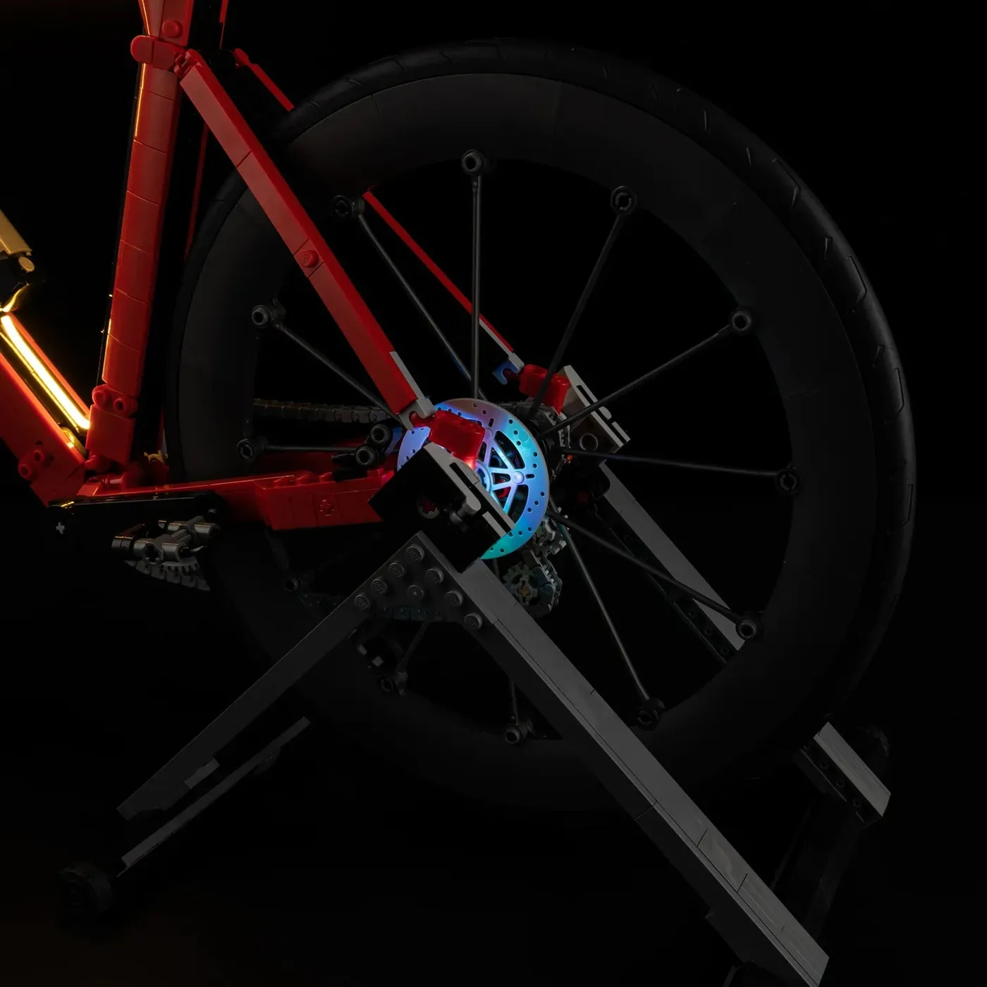 Premium-Beleuchtungsset kompatibel mit LEGO® Icons Road Bike 11380 — 39