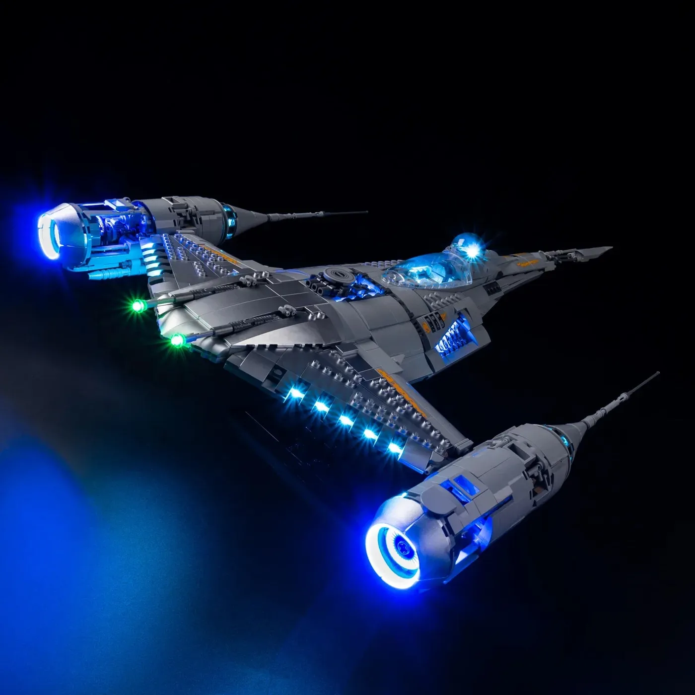 Premium-belysningskit kompatibelt med LEGO® Star Wars™ The Mandalorian's N-1 Starfighter™ 75442 — 15