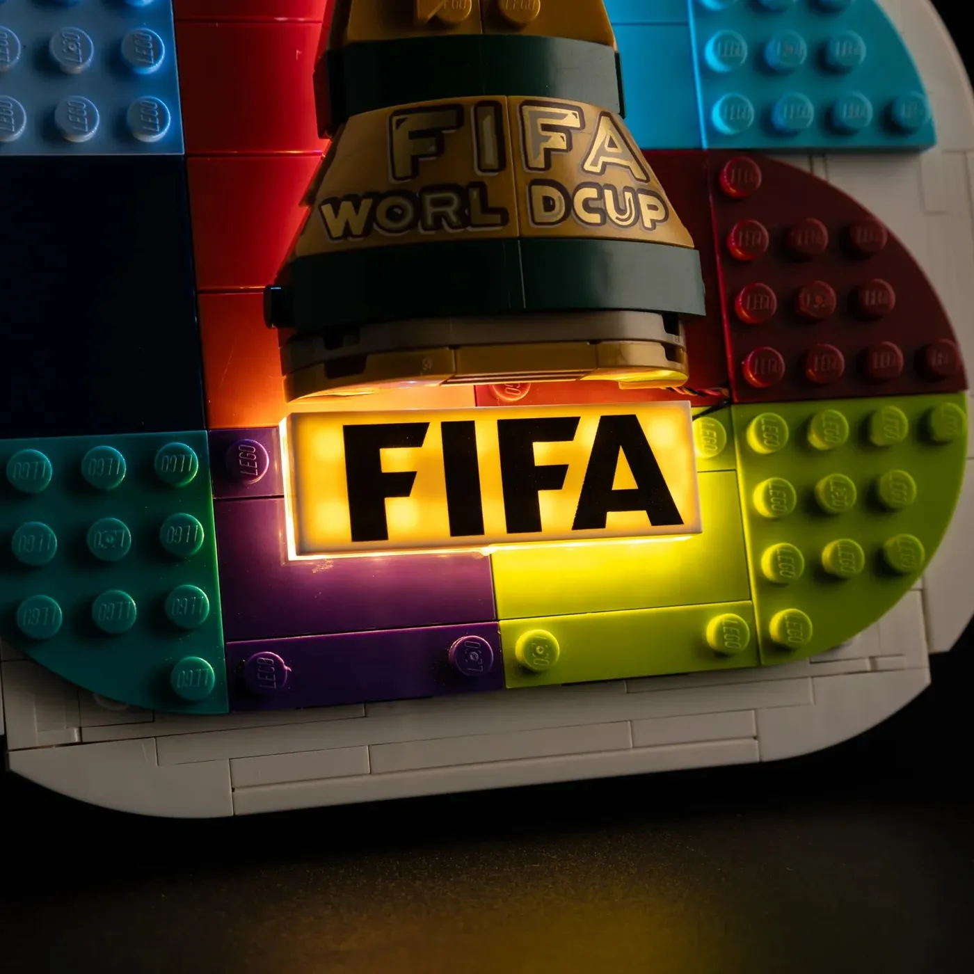 Premium Light Kit Compatible with LEGO® Editions FIFA World Cup 2026™ Official Emblem 43032 — 17