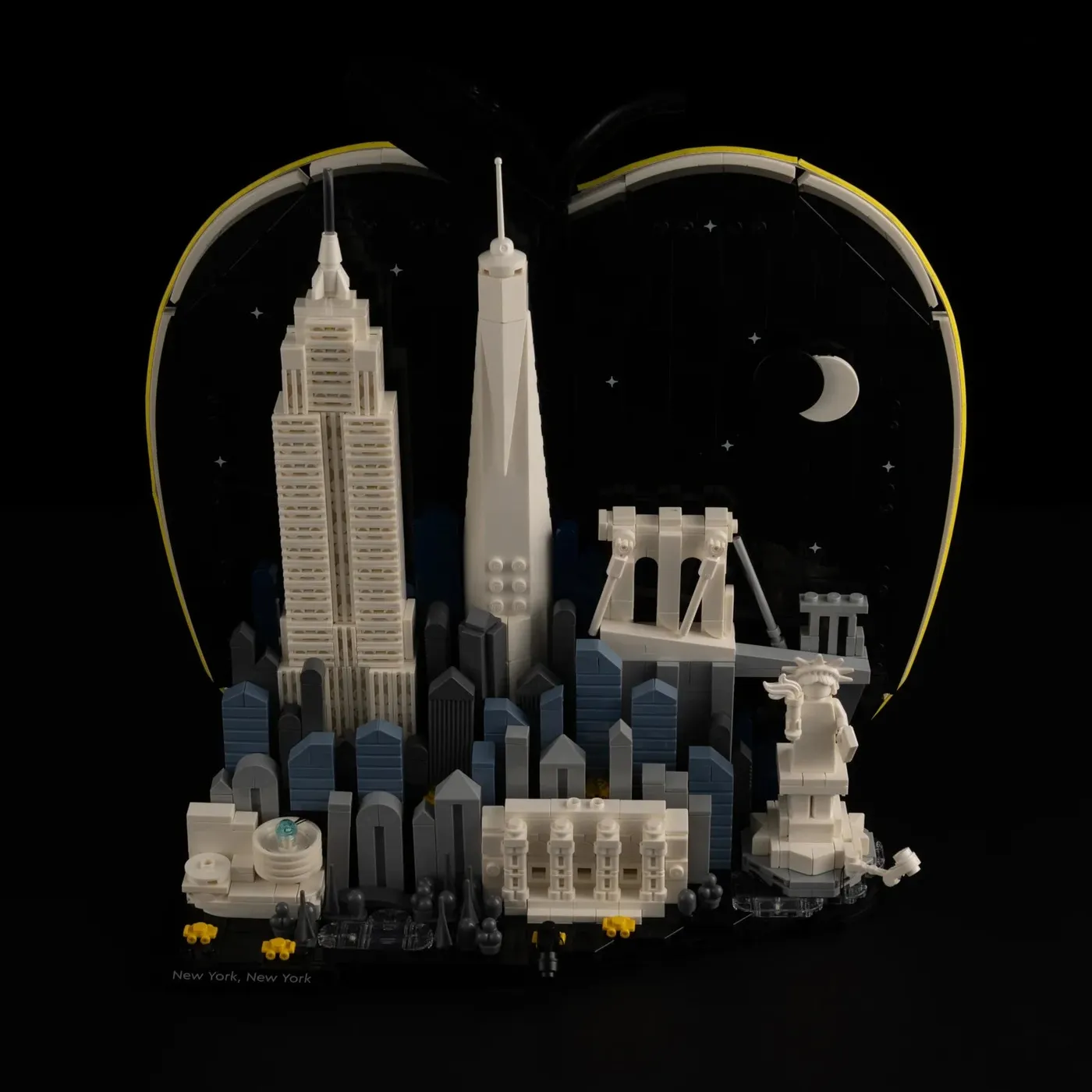 Premium-belysningskit kompatibelt med LEGO Architecture New York City – The Big Apple 21066 — 15