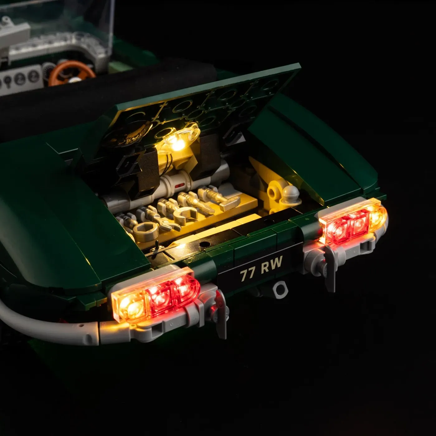 Premium-Beleuchtungsset kompatibel mit LEGO® Icons Jaguar E-Type 11381 — 18