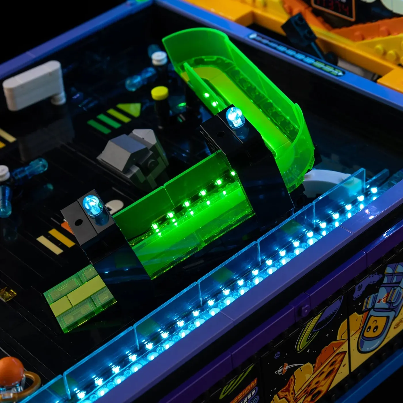 Premium-Beleuchtungsset kompatibel mit LEGO® Icons Arcade Pinball Machine 11374 — 21
