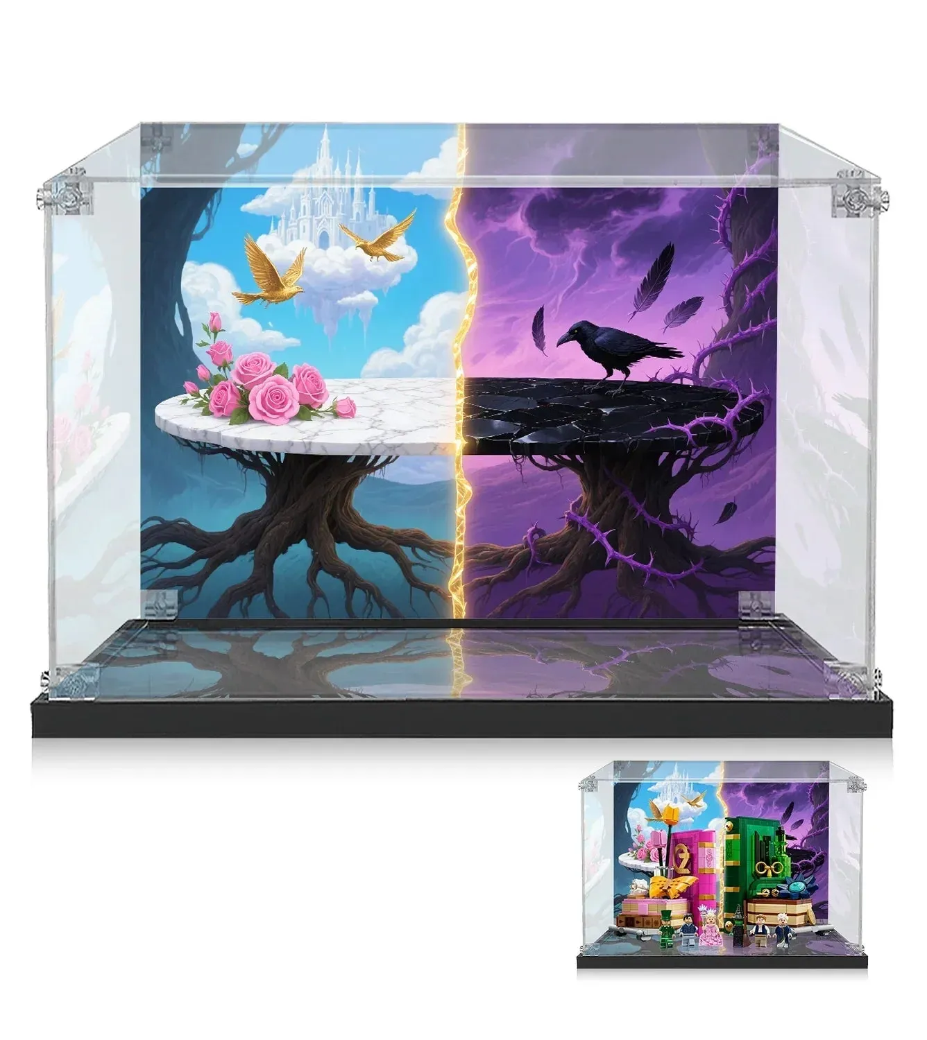 Eksponavimo dėžė LEGO® Wicked Glinda & Elphaba Bookends 75691 — 3