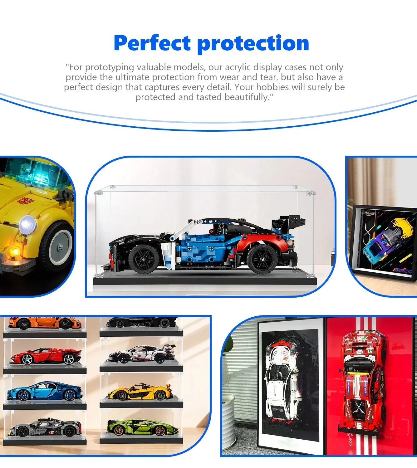 Premium eksponavimo dėžė, suderinama su LEGO Technic BMW M4 GT3 EVO Race Car 42226 — 6