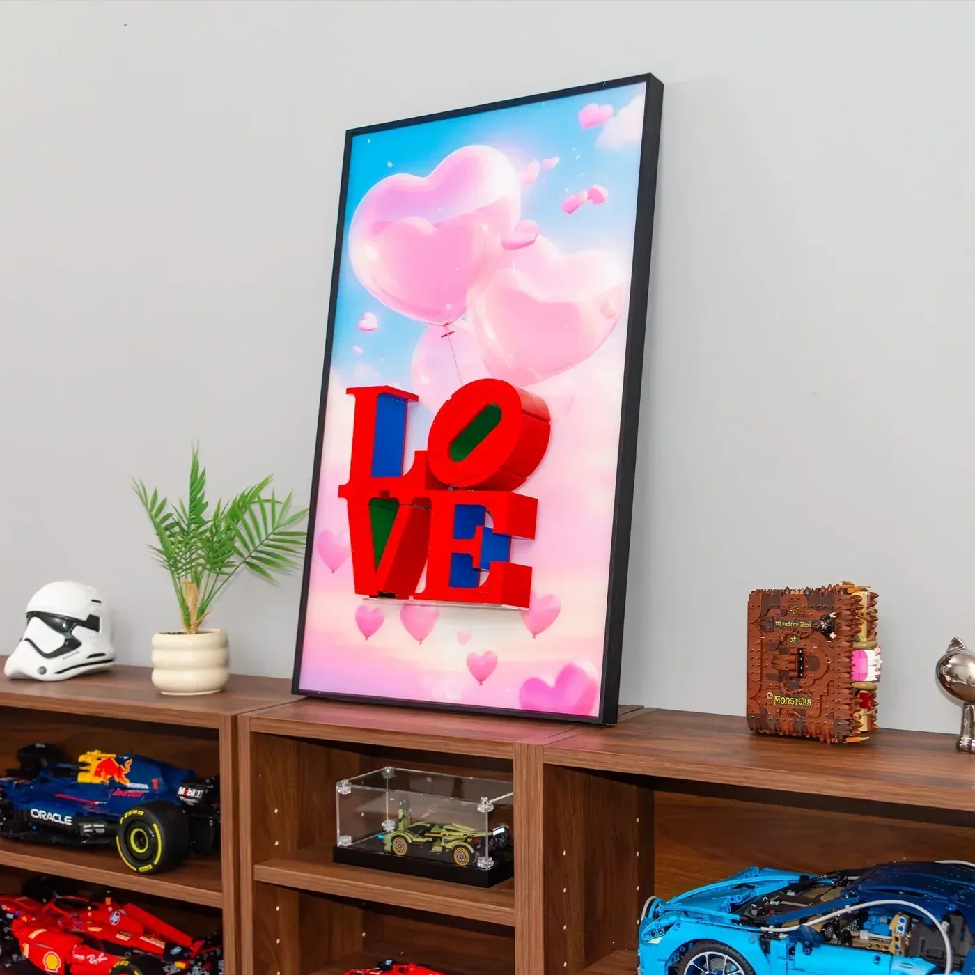 Ramka ścienna do LEGO Air LOVE 31214 — 6