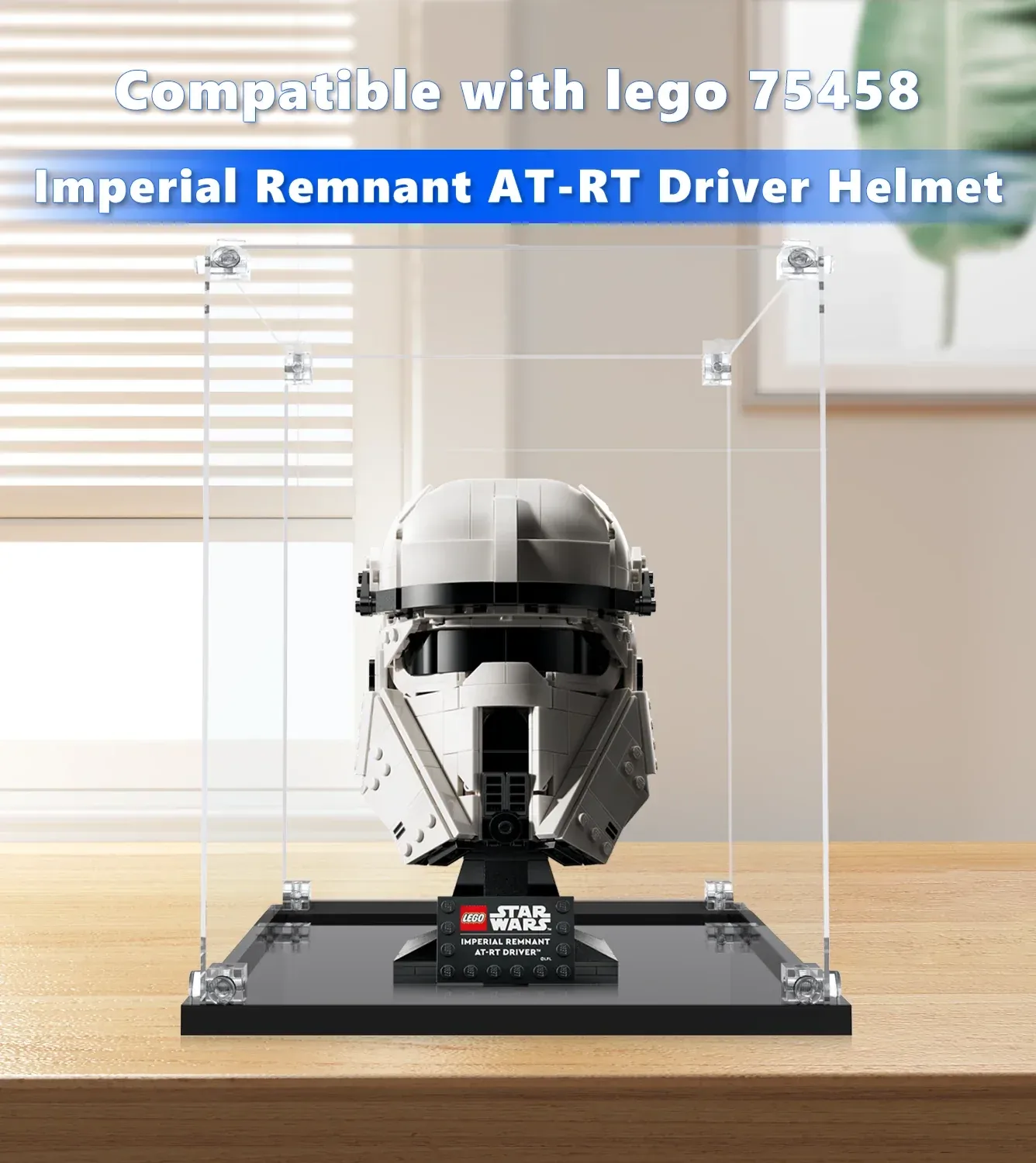 Gablota ekspozycyjna do LEGO Star Wars™ Imperial Remnant AT-RT Driver™ Helmet 75458 — 10