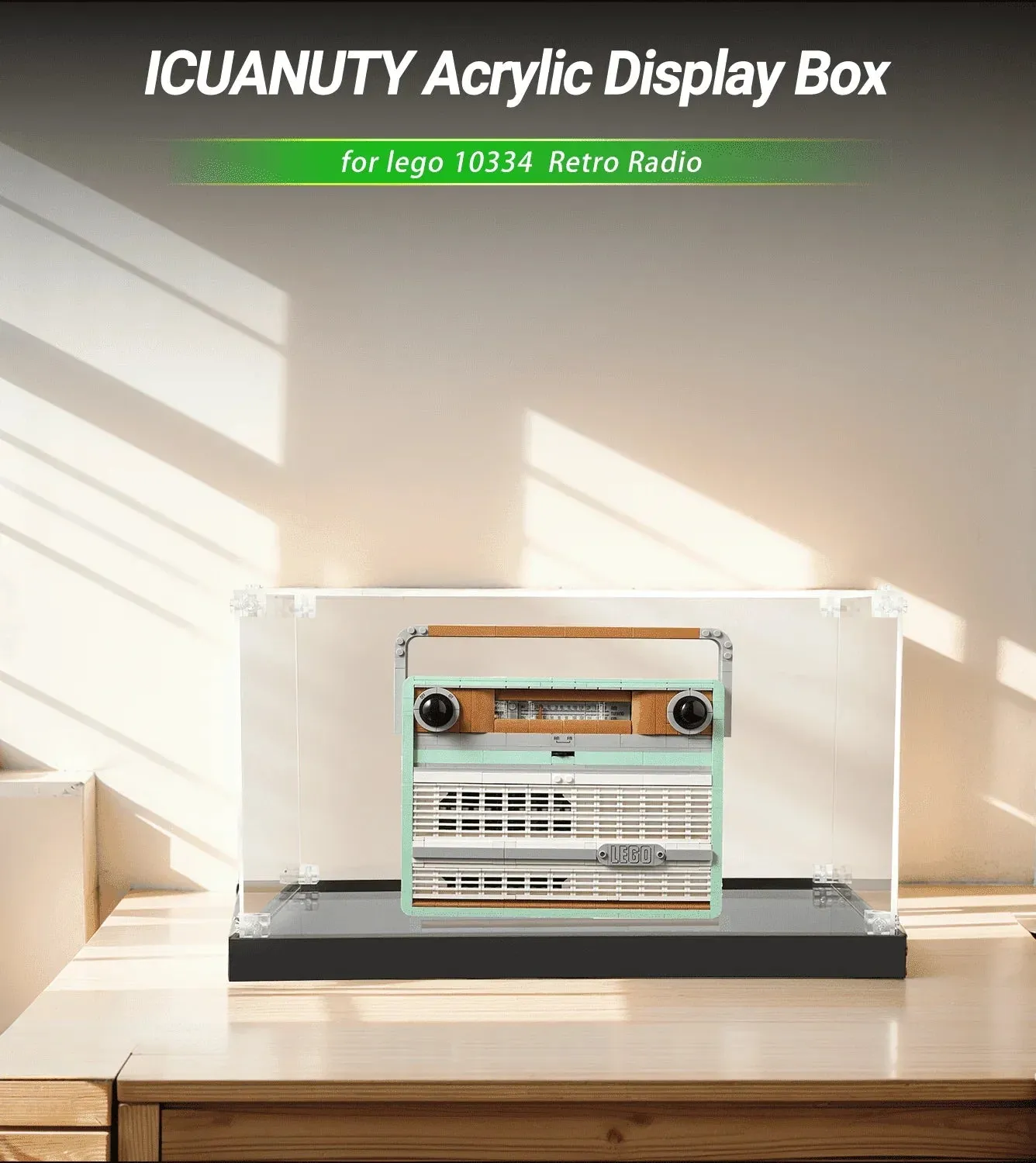 Eksponavimo dėžė LEGO Creator Retro Radio 10334 — 2