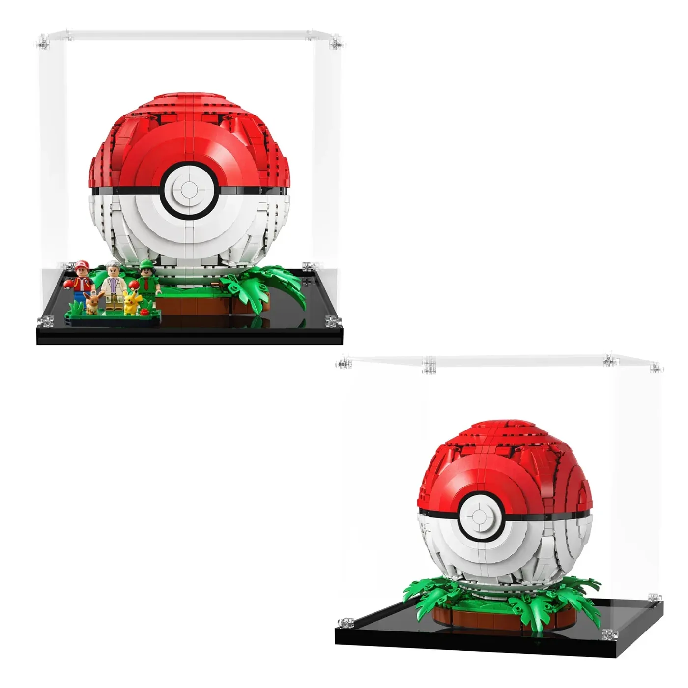 Akrilinė eksponavimo dėžė LEGO Pokémon Iconic Trainer Moments Poké Ball 72154 — 15