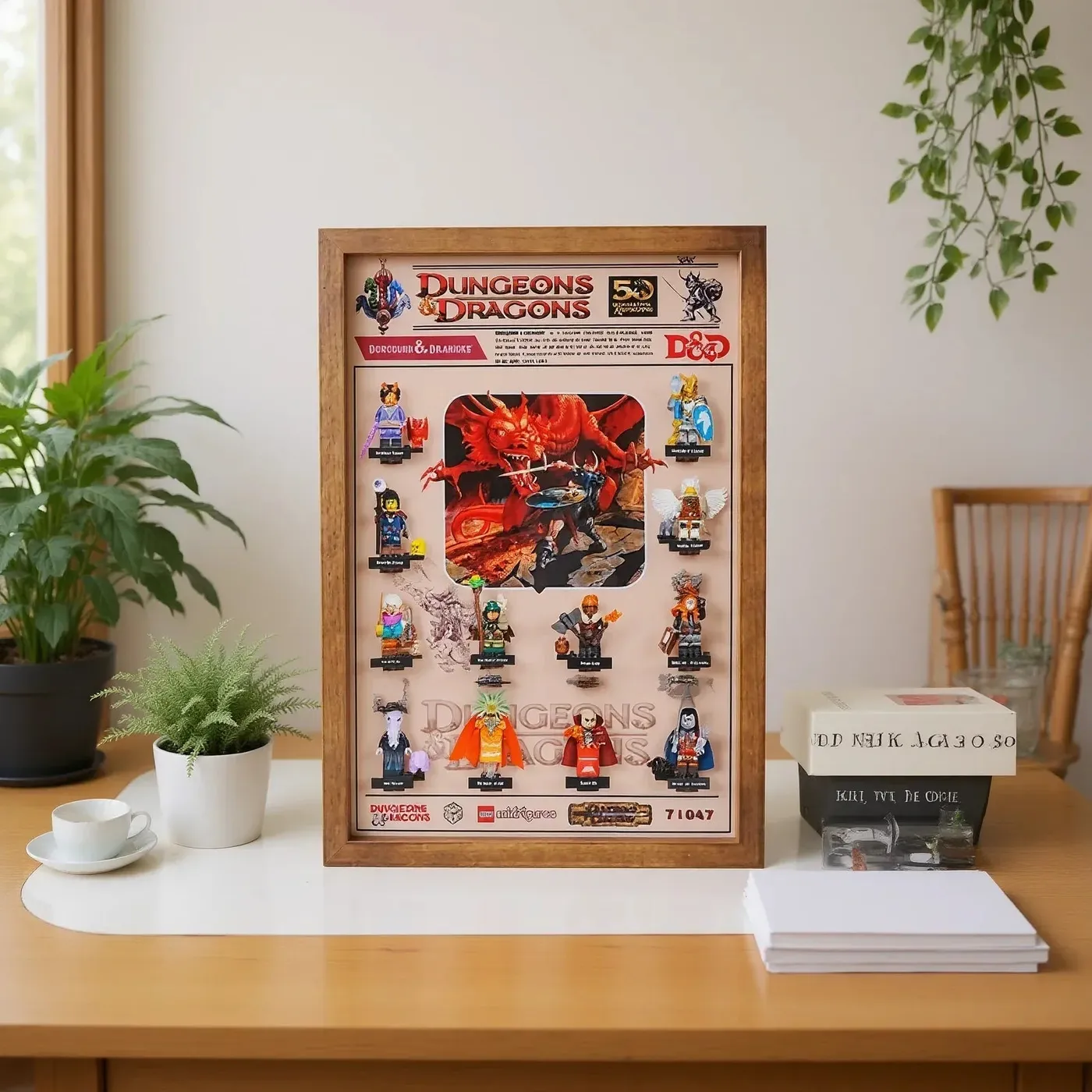 Bilderrahmen-Display für LEGO® Minifiguren 71022 71028 71030 71050 71047 — 6