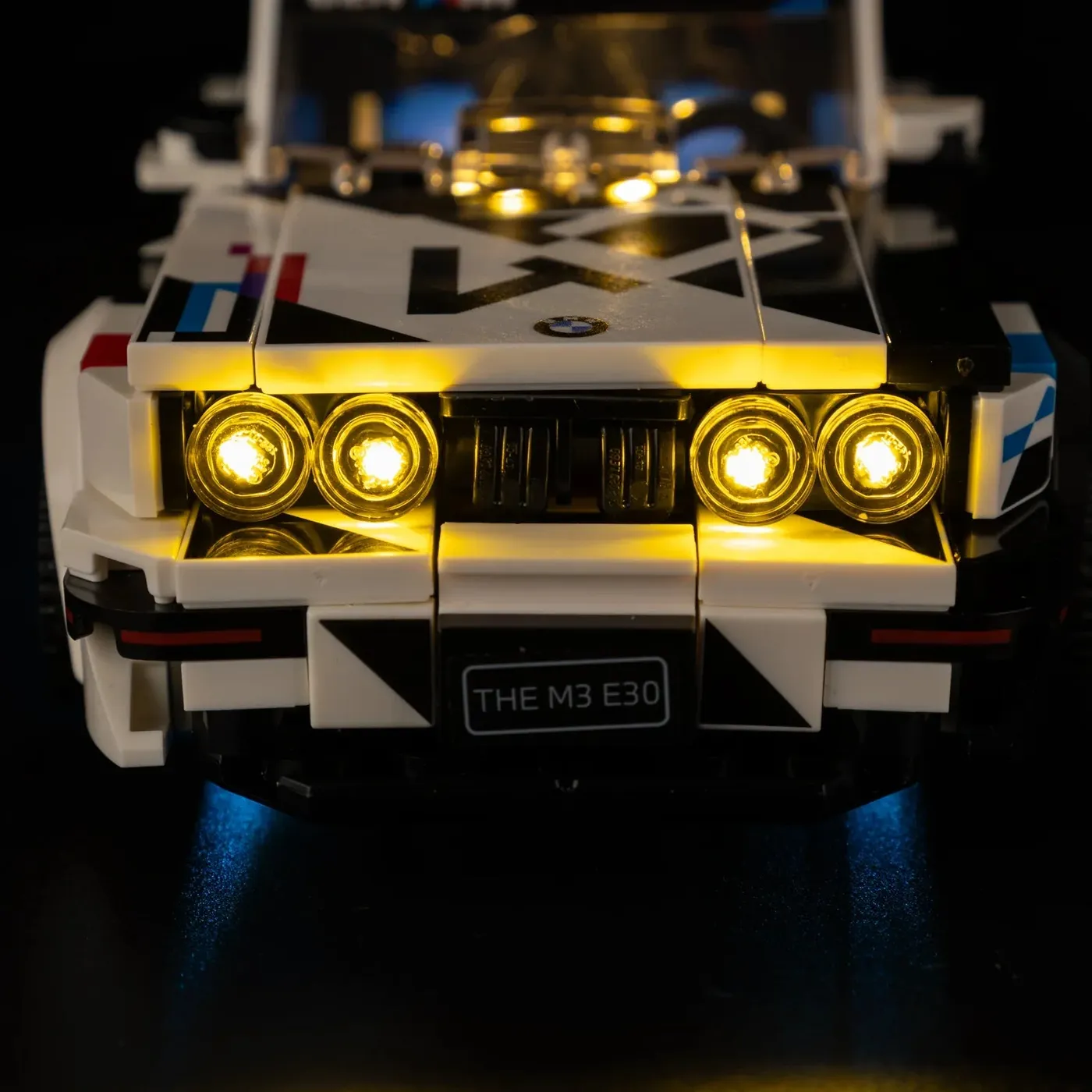 Premium-belysningskit kompatibelt med LEGO® Speed Champions BMW M3 (E30) 77263 — 17