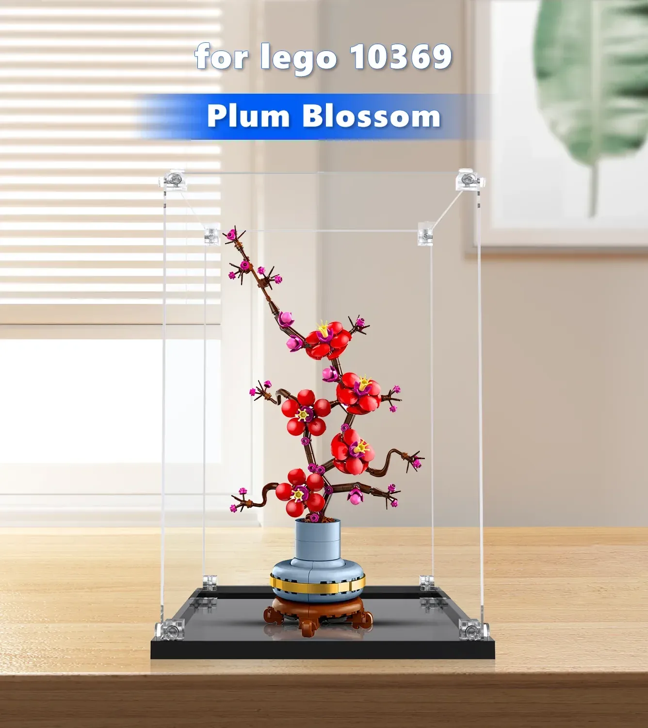 Vitrine für LEGO Icons Plum Blossom 10369 — 2