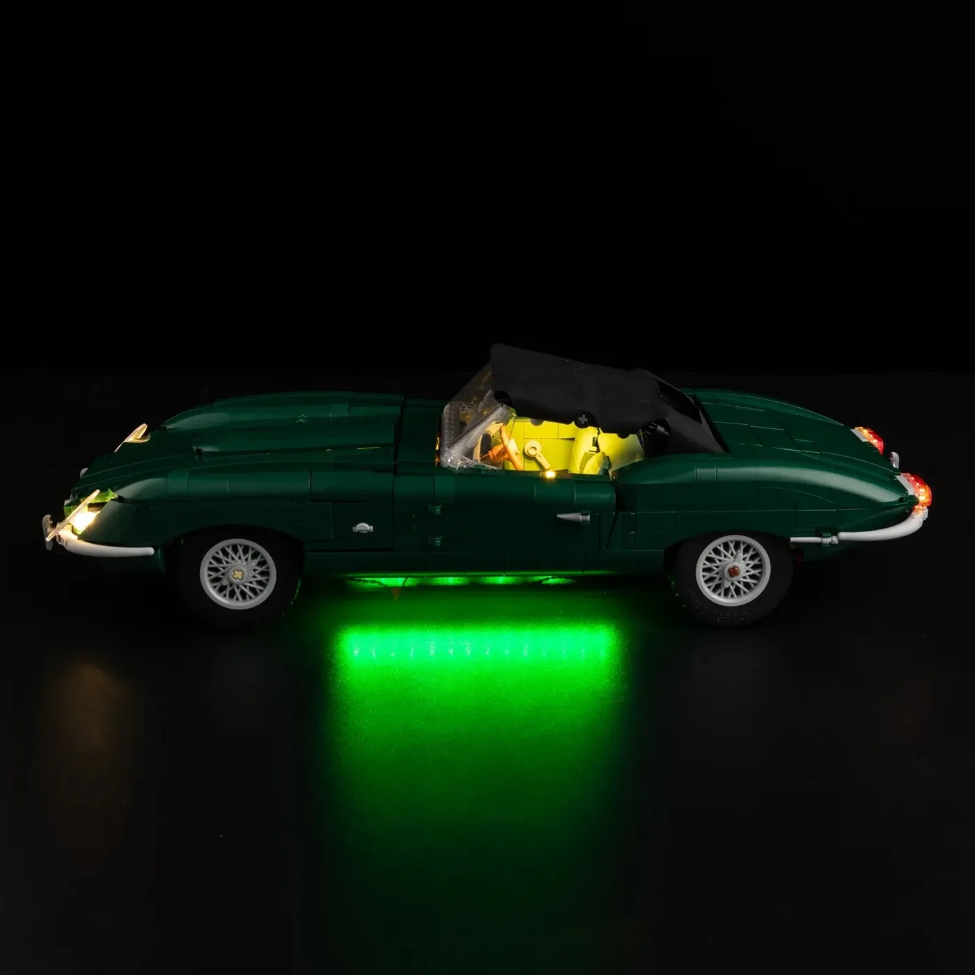 Premium-Beleuchtungsset kompatibel mit LEGO® Icons Jaguar E-Type 11381 — 11
