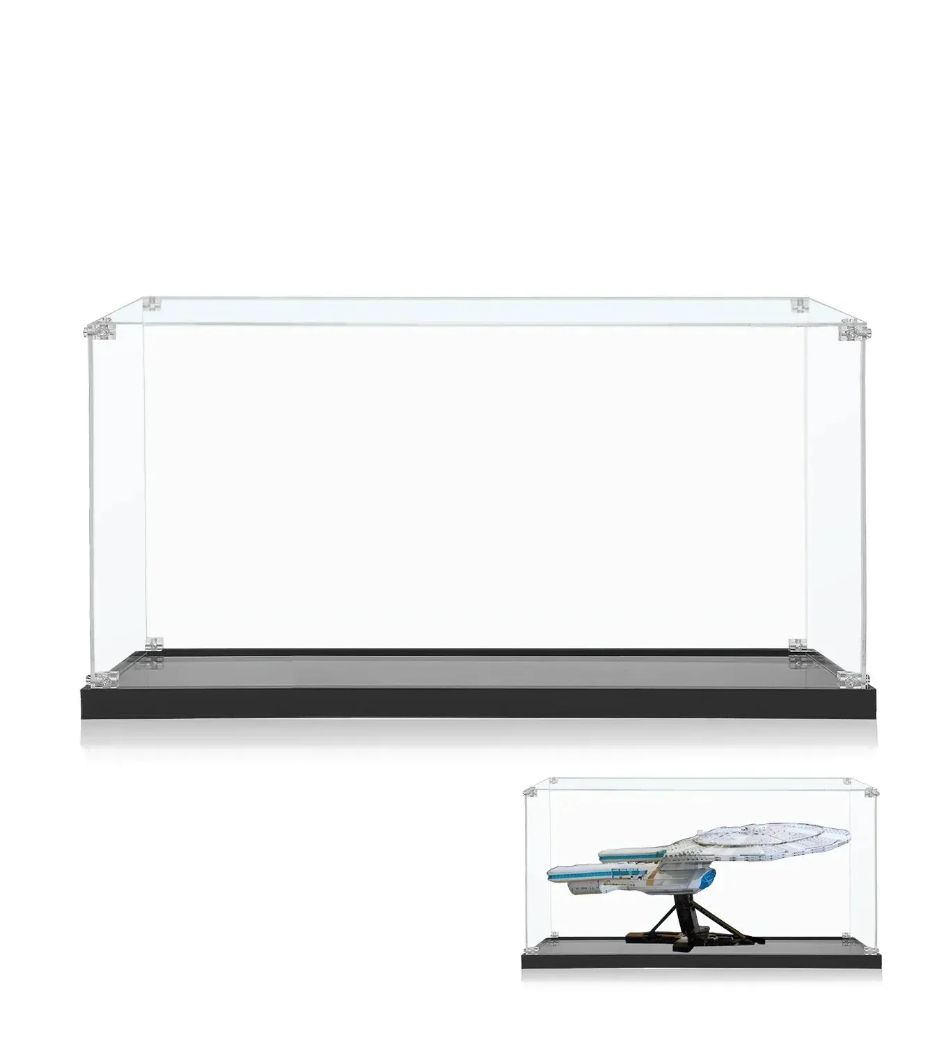Display case compatible with LEGO® Icons Star Trek: U.S.S. Enterprise NCC-1701-D™ 10356 — 6