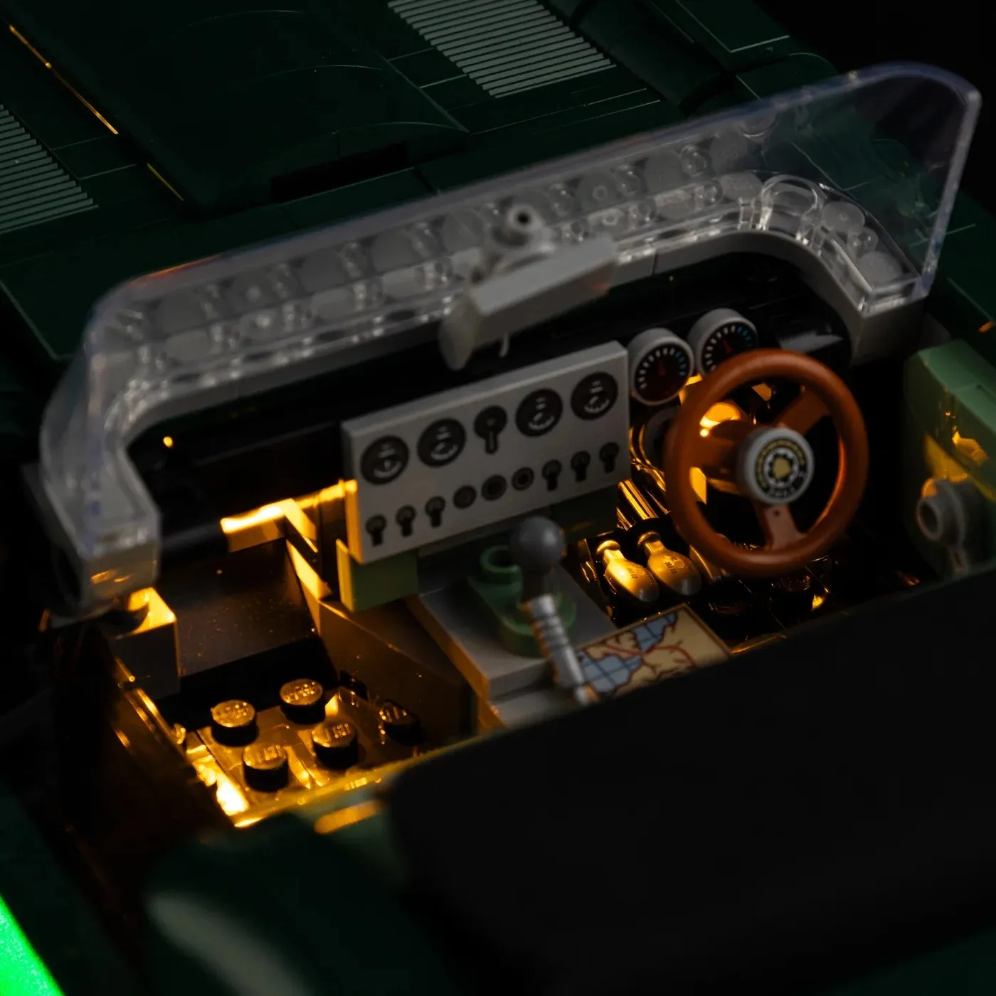 Premium-Beleuchtungsset kompatibel mit LEGO® Icons Jaguar E-Type 11381 — 14