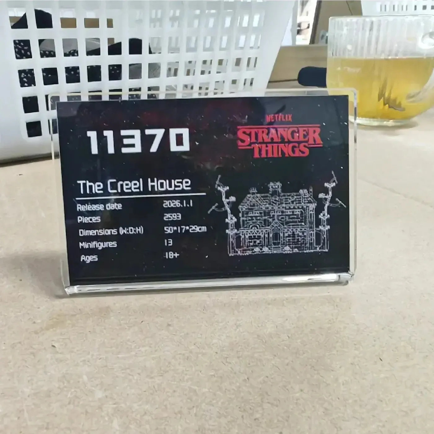 Vitrine für LEGO® Stranger Things The Creel House 11370 — 3