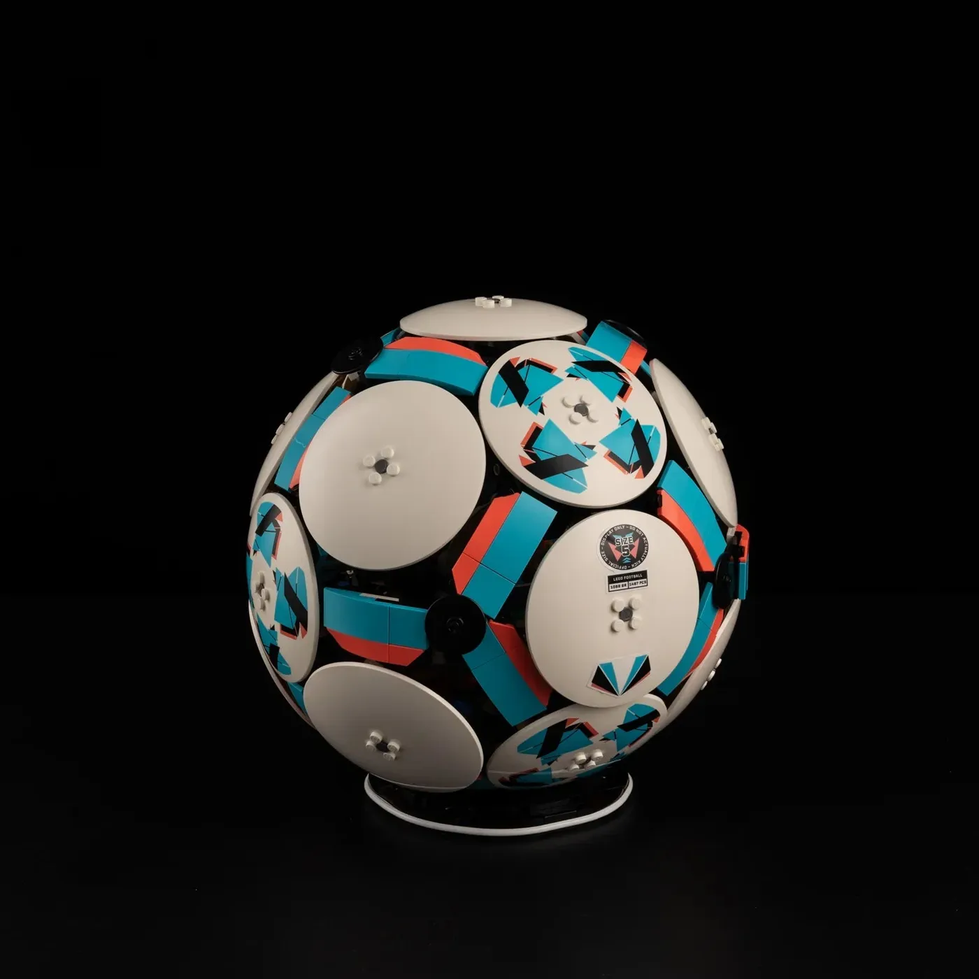 Premium apšvietimo rinkinys, suderinamas su LEGO® Editions Soccer Ball 43019 — 4