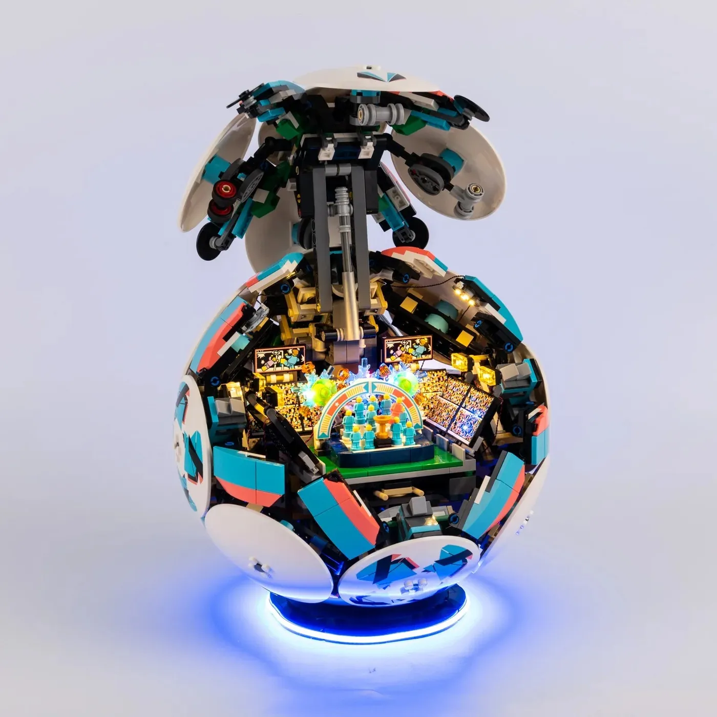 Premium apšvietimo rinkinys, suderinamas su LEGO® Editions Soccer Ball 43019 — 14
