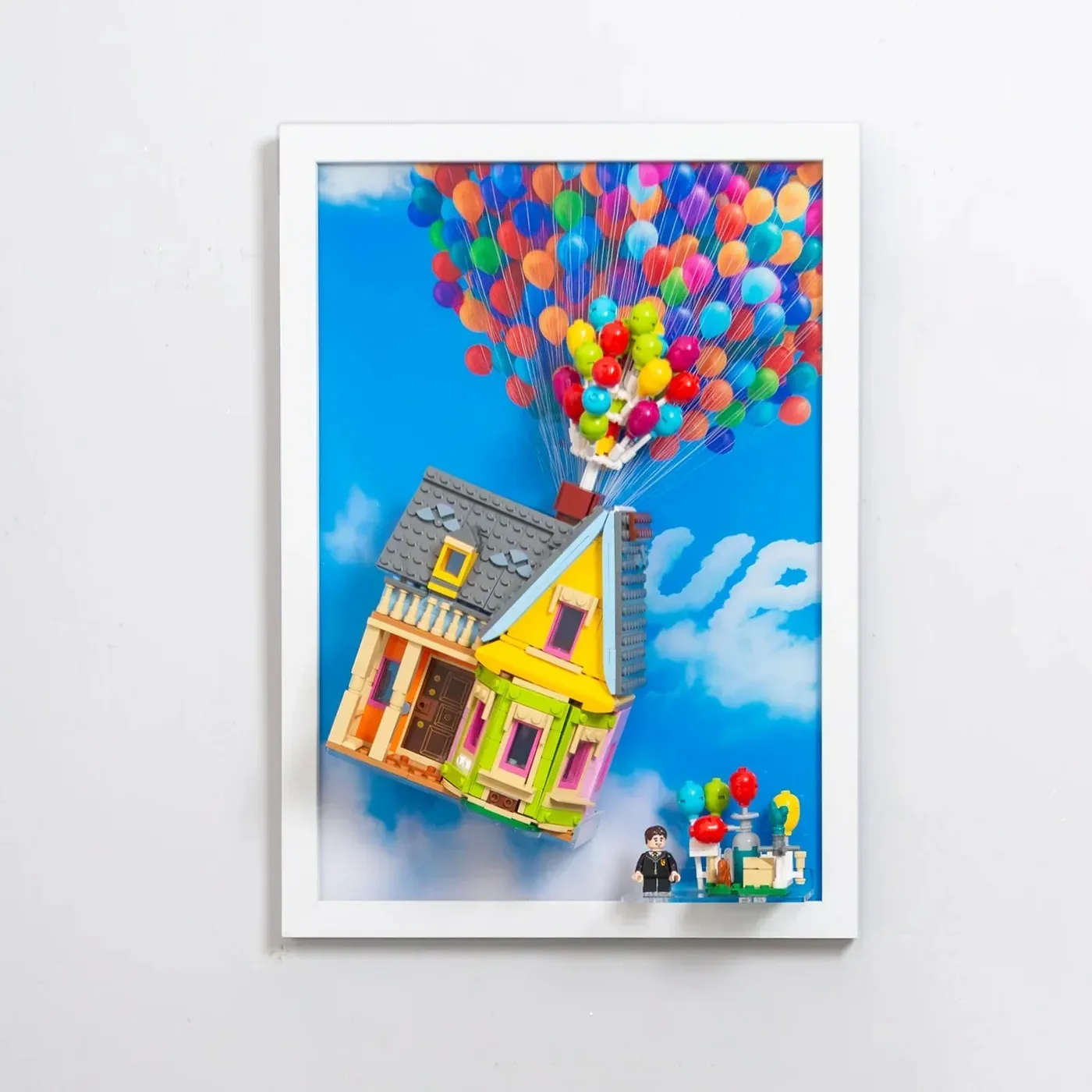 Wand-Displayrahmen für LEGO Disney Up House 43217
