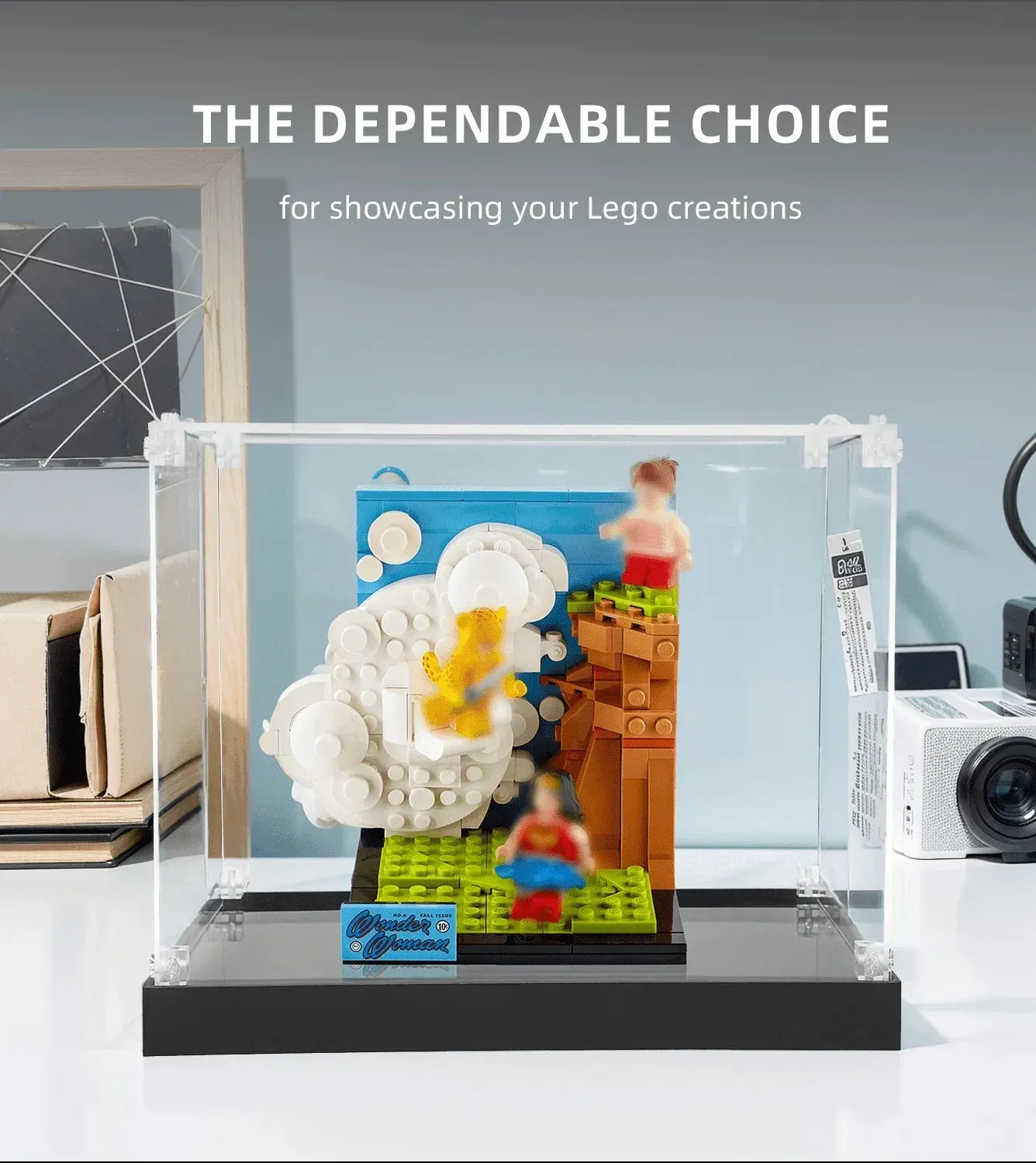 Vitrine für LEGO Wonder Woman 77906 — 3