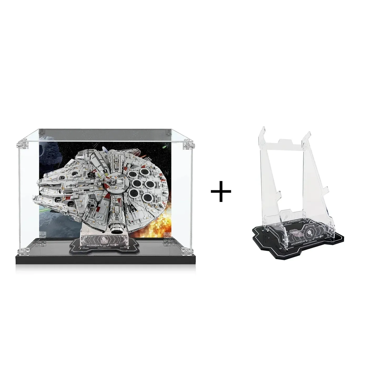 Premium-Acrylvitrine für LEGO® Star Wars™ Millennium Falcon™ (75192) — 20