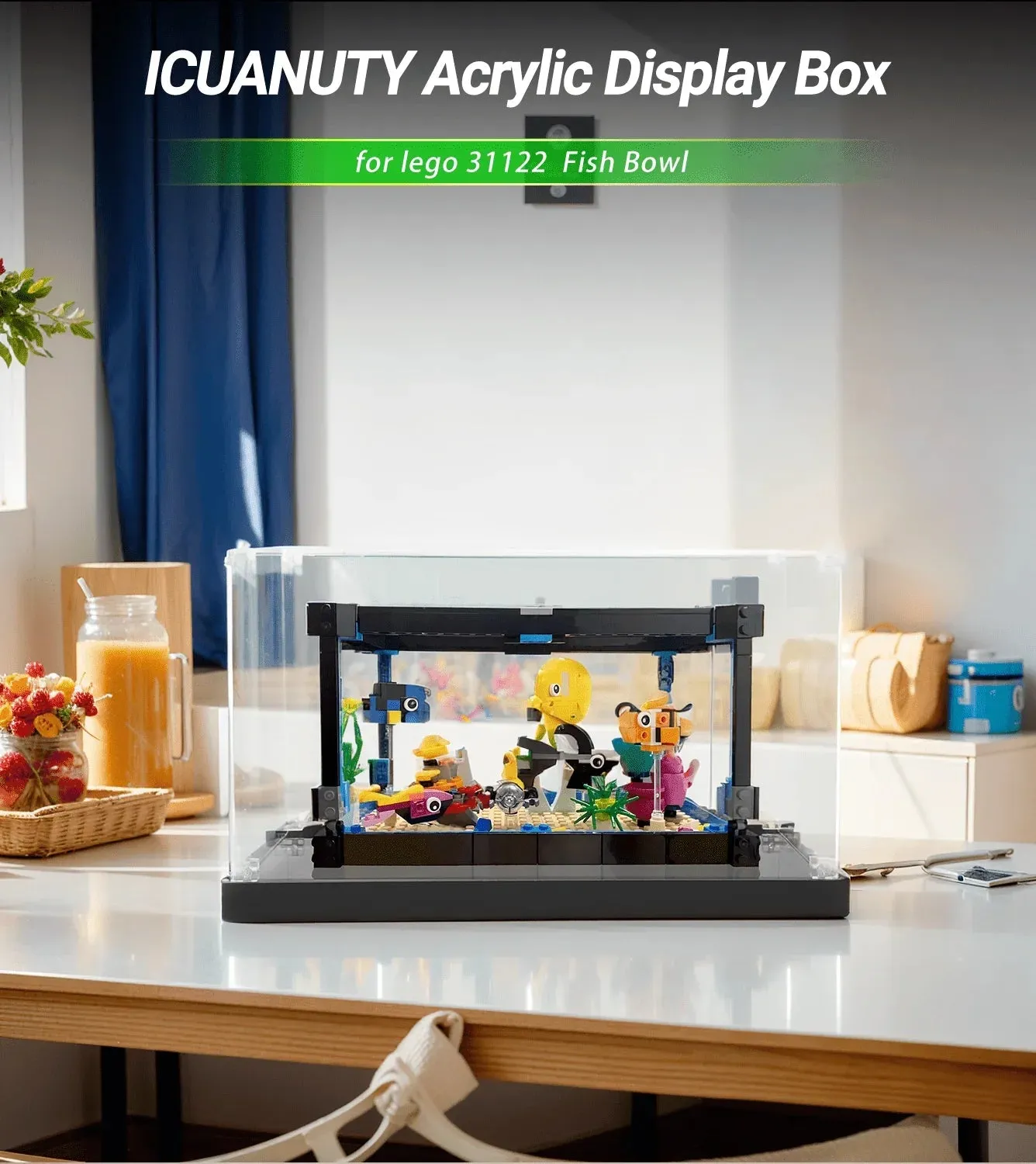 Eksponavimo dėžė LEGO Creator 3in1 Fish Bowl 31122 — 2