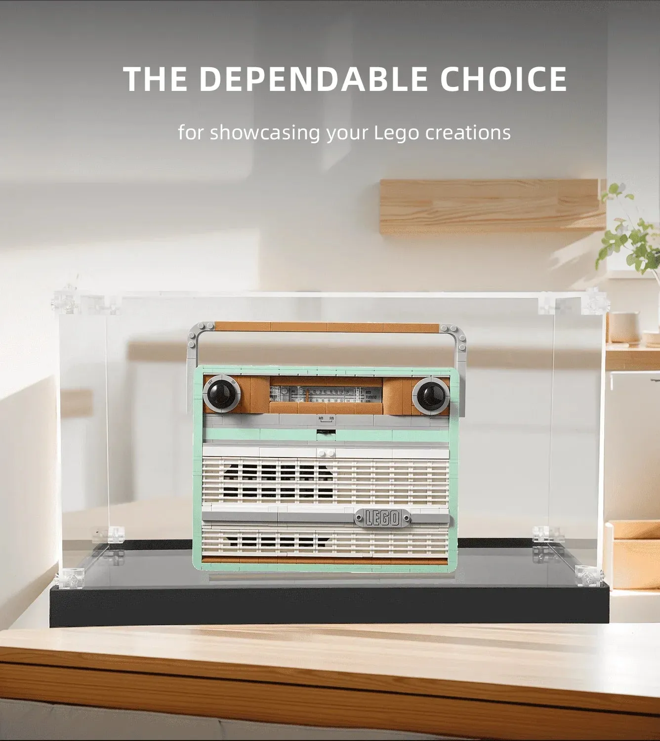 Eksponavimo dėžė LEGO Creator Retro Radio 10334 — 3