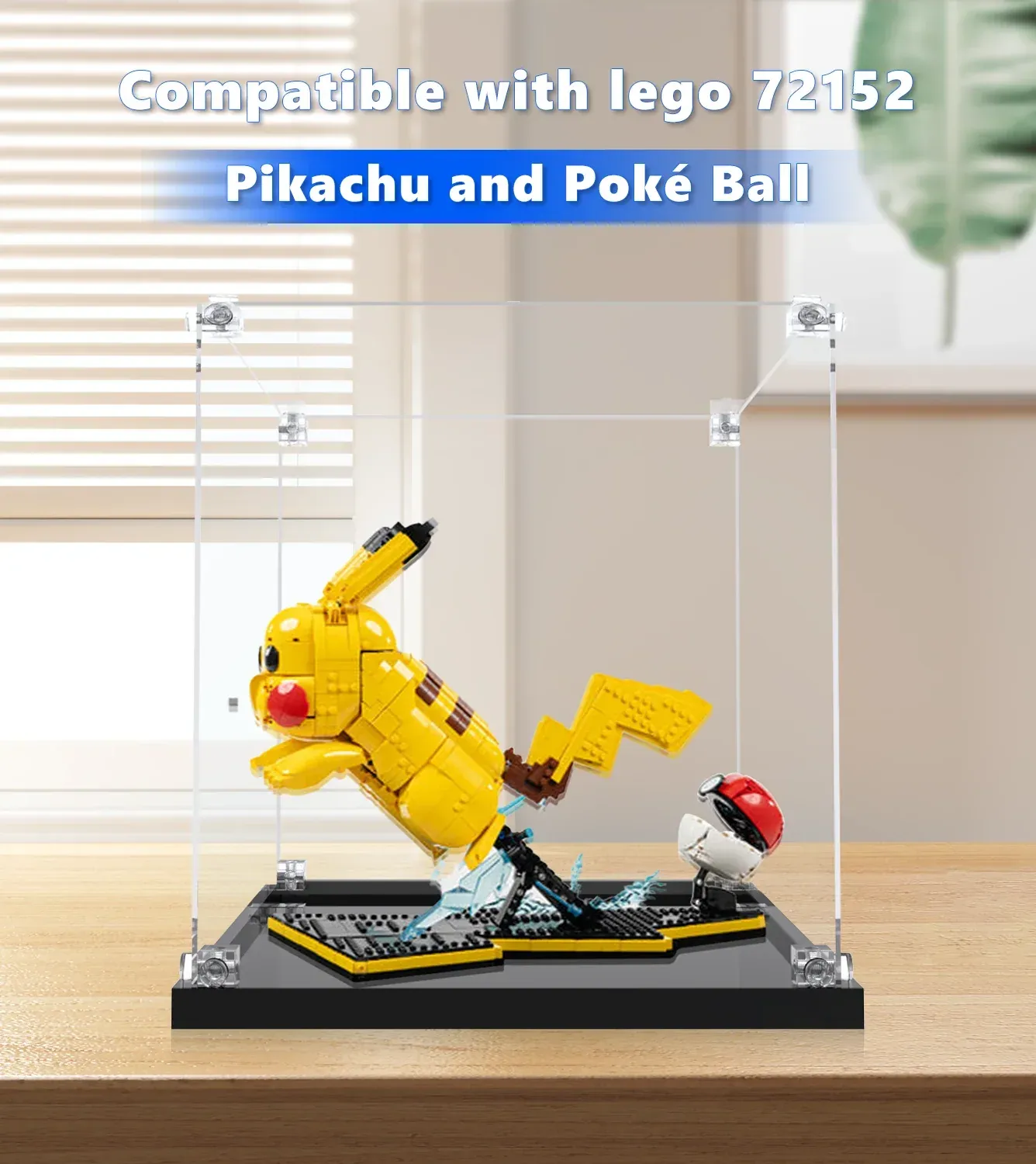 Monter för LEGO® Pokémon 72152 Pikachu Poké Ball och Zimomo Art Toys — 7
