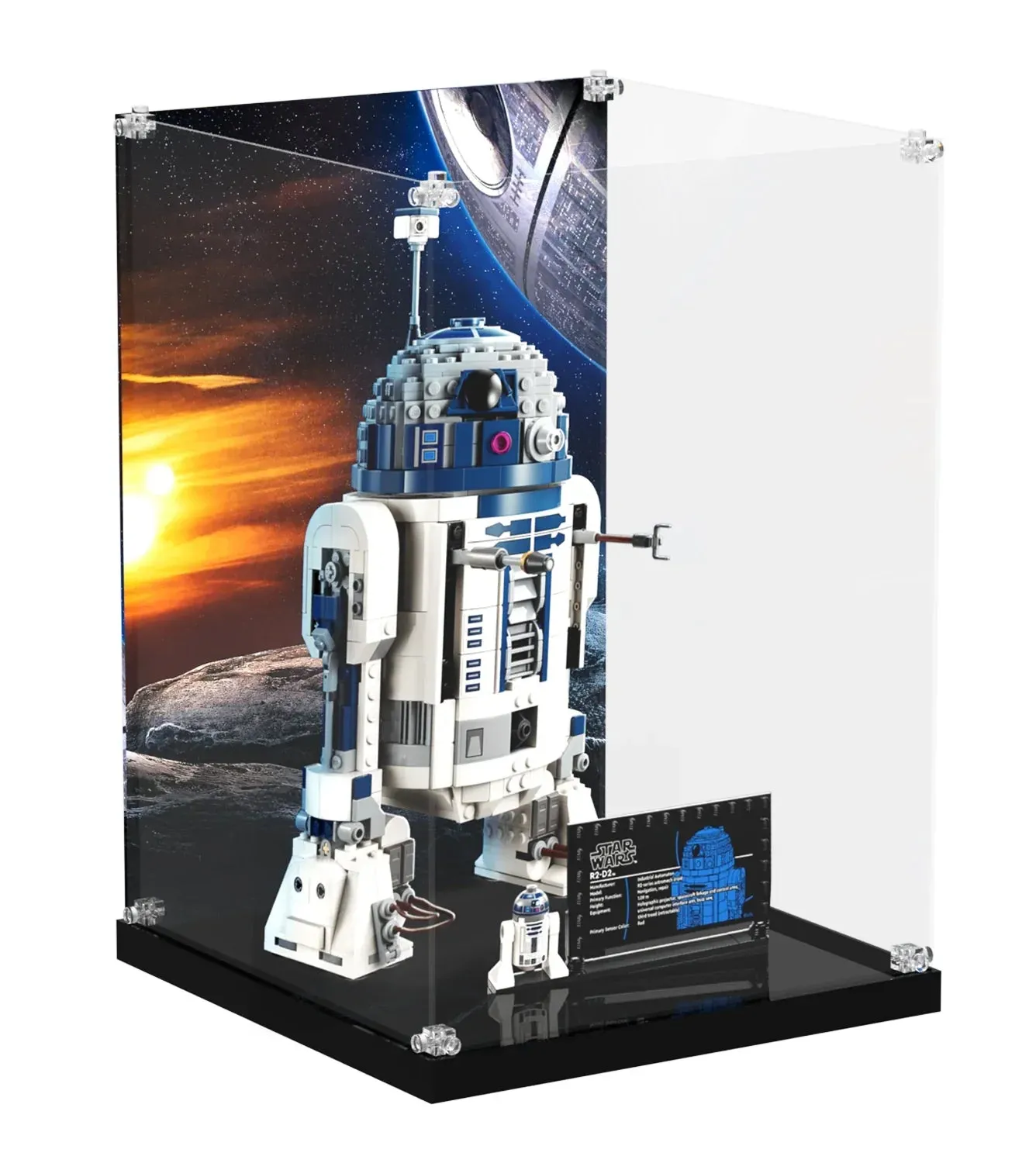 Gablota ekspozycyjna do LEGO Buildable R2-D2 75379 — 8