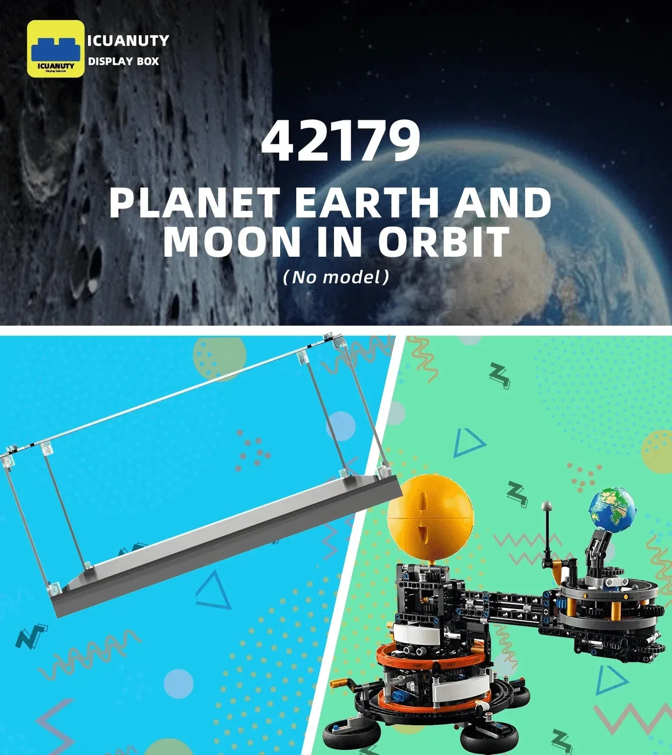 Eksponavimo dėžė LEGO Technic Planet Earth and Moon in Orbit 42179 — 6