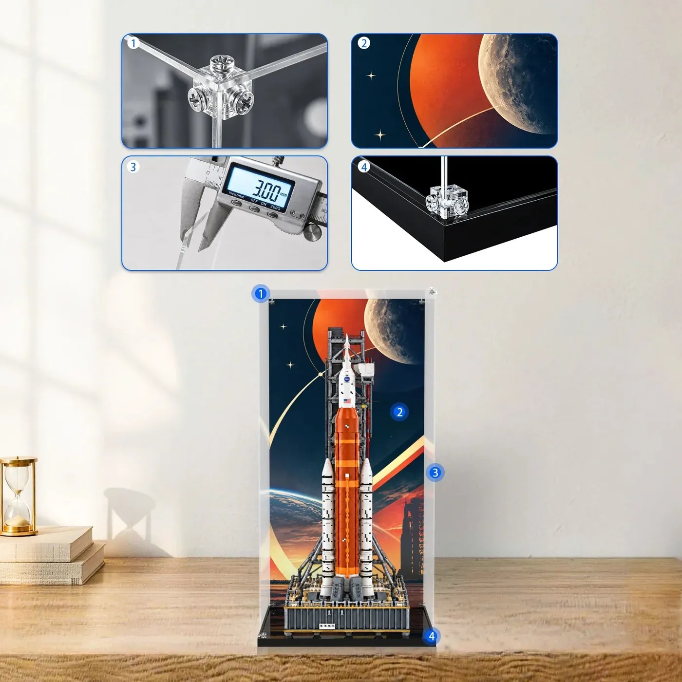 Eksponavimo dėžė LEGO NASA Artemis Space Launch System (10341) — 9