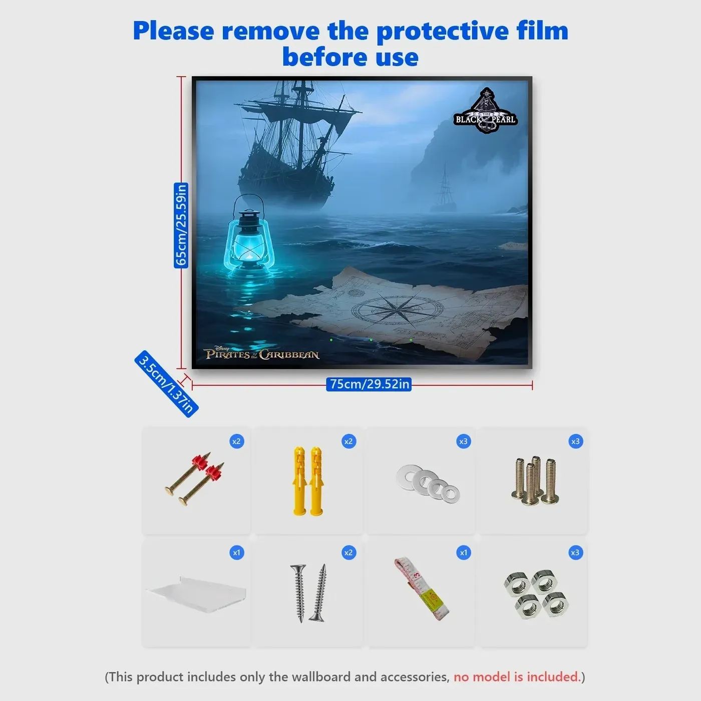 Displayram för LEGO® Icons The Black Pearl Collector’s 10365 — 10