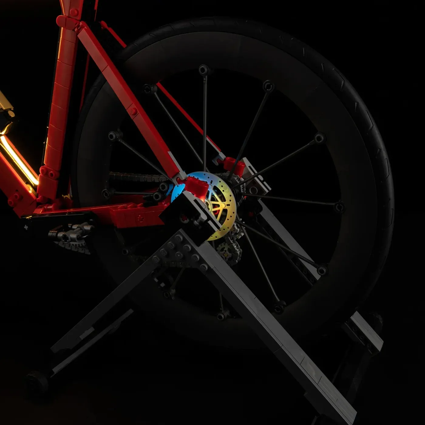 Premium-Beleuchtungsset kompatibel mit LEGO® Icons Road Bike 11380 — 35