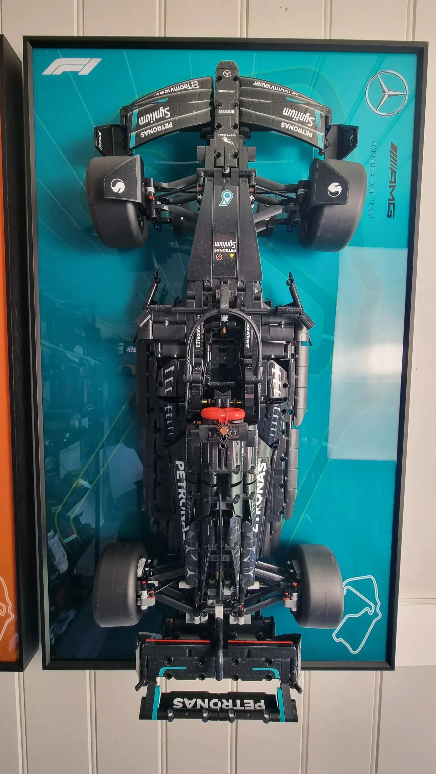 [Lego Loving Dad Design] Wand-Displayrahmen für LEGO F1 — 3