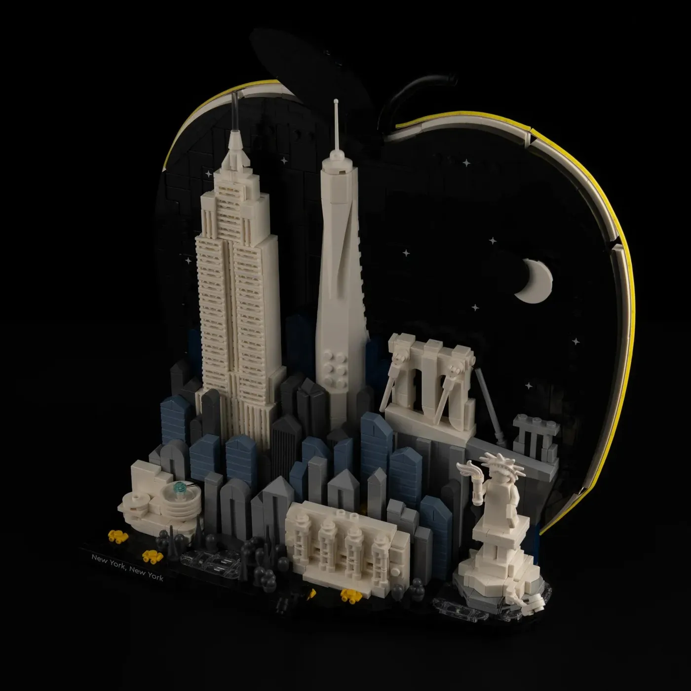 Premium-belysningskit kompatibelt med LEGO Architecture New York City – The Big Apple 21066 — 17