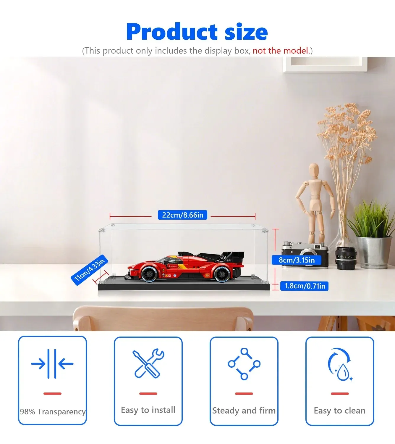 Eksponavimo dėžė LEGO® Speed Champions | Ferrari 499P 77261 — 5