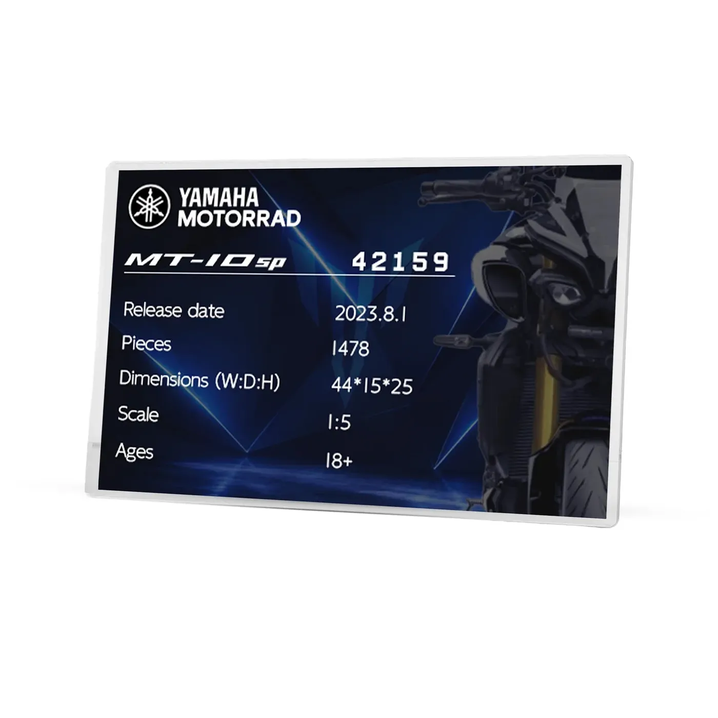 Monter för LEGO Technic™ Yamaha MT-10 SP 42159 — 3
