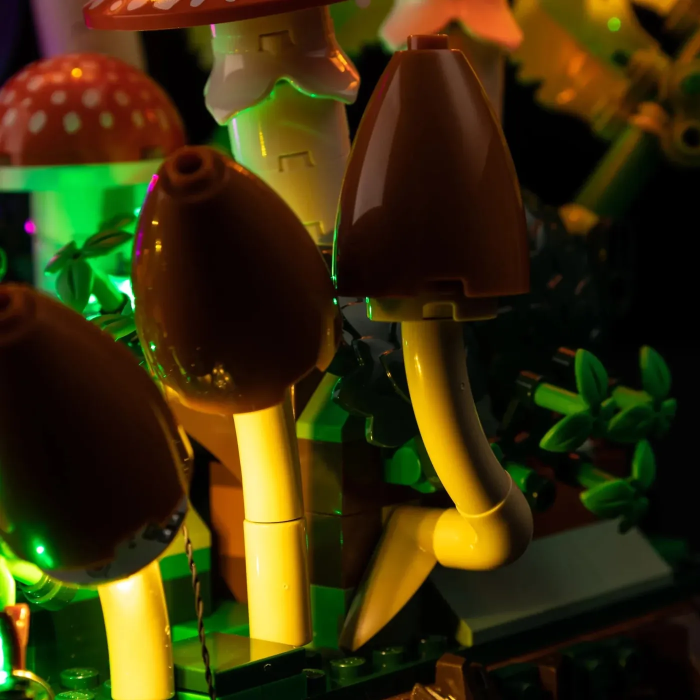 Premium Light Kit Compatible with LEGO Botanicals Woodland Mushrooms 11505 — 18