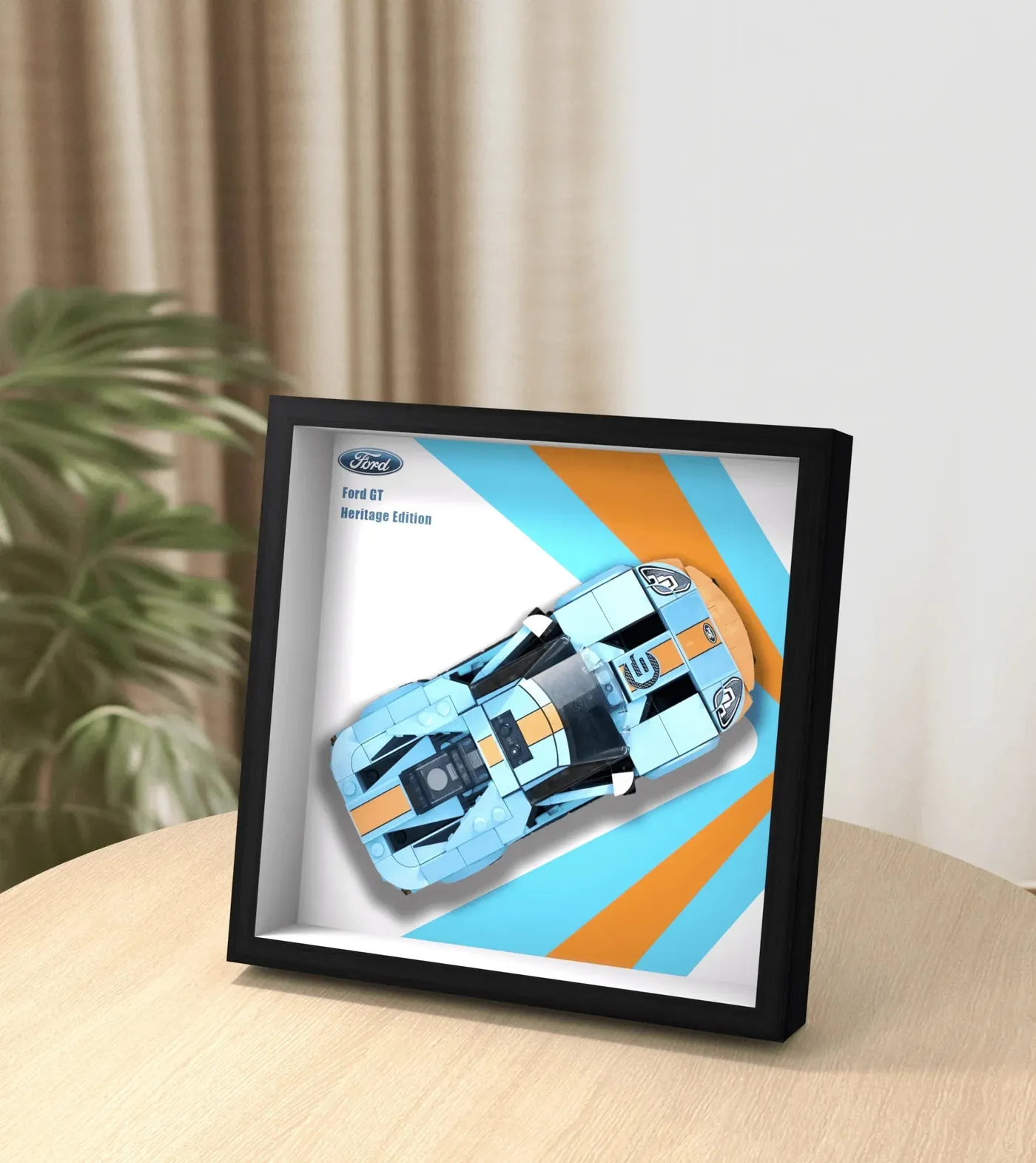 Display Car Frame for Lego Speed Champions Ford GT Heritage Edition 76905