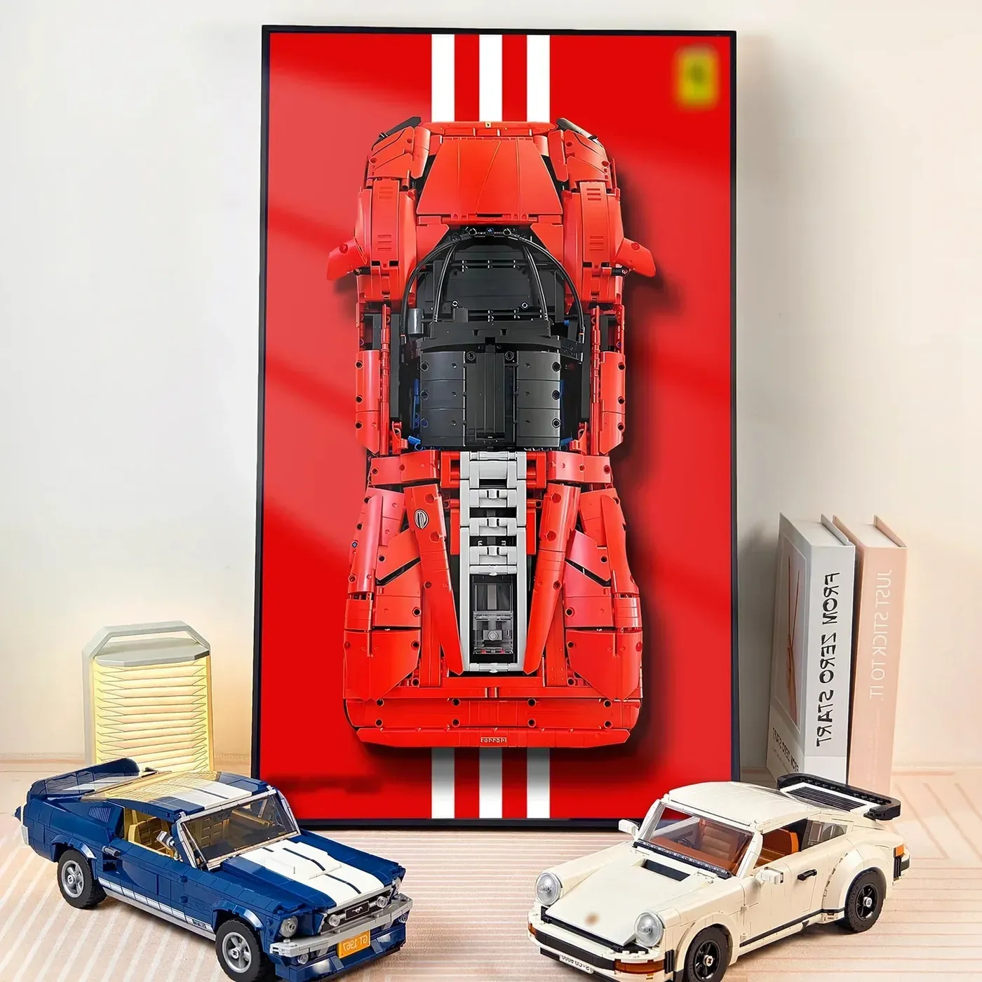 [Seria Line] Ramka ekspozycyjna na ścianę do superaut LEGO Technic — 3