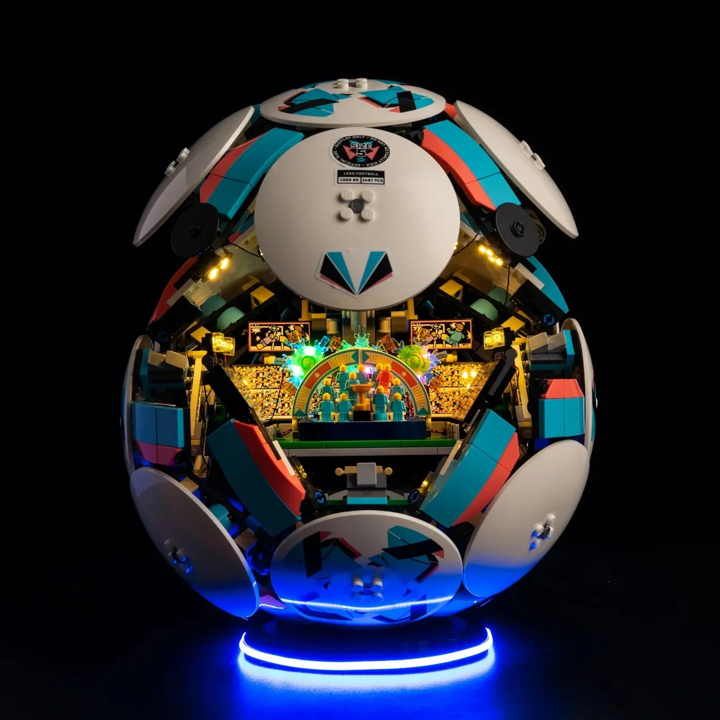 Premium apšvietimo rinkinys, suderinamas su LEGO® Editions Soccer Ball 43019 — 2