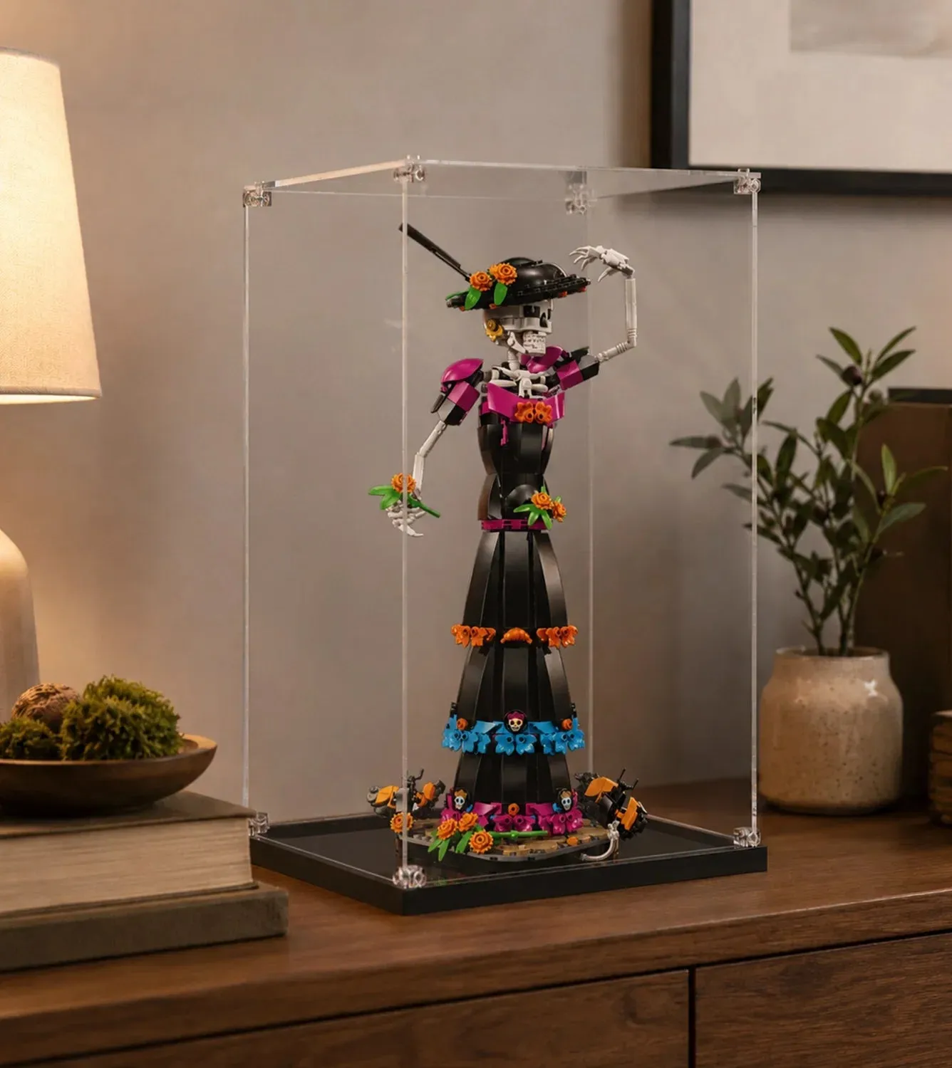 Display case for LEGO Ideas La Catrina 21372 — 15
