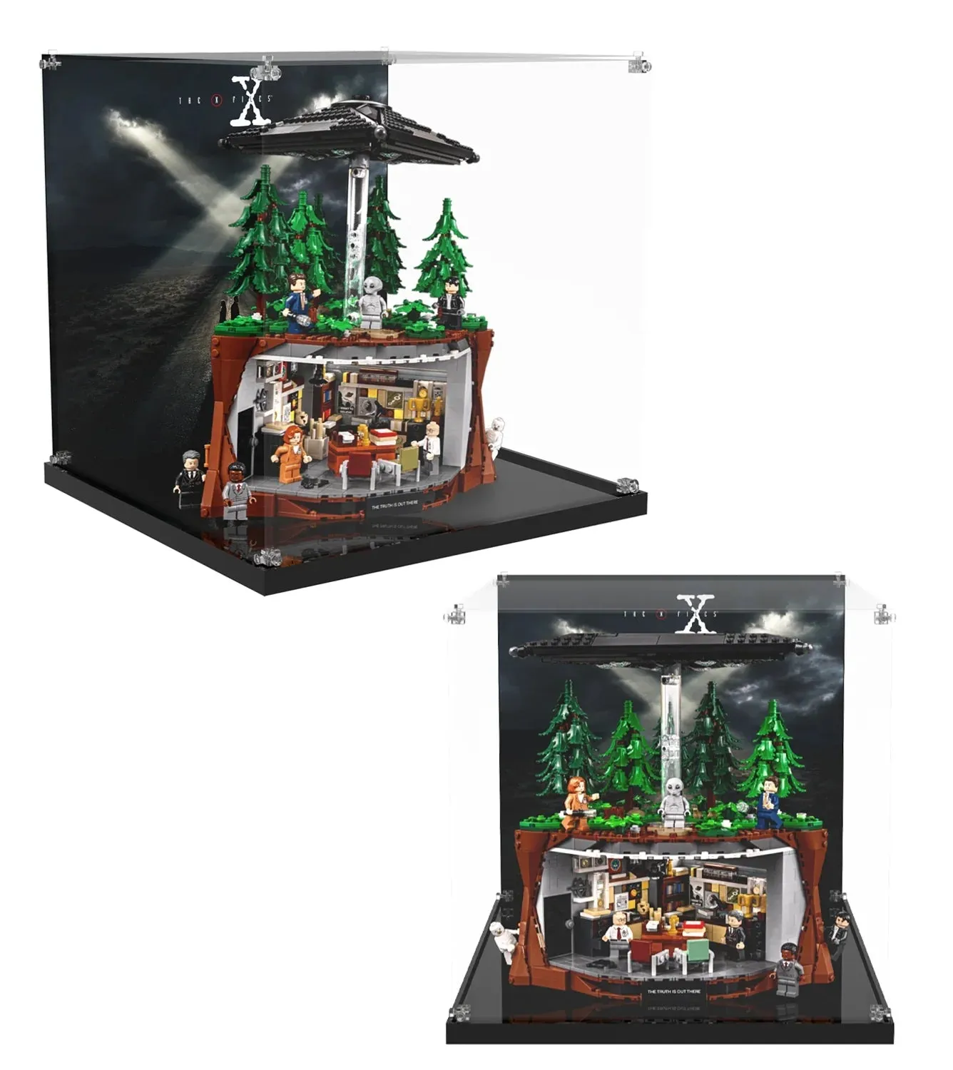 Vitrine für LEGO Ideas The X-Files 21369 — 7
