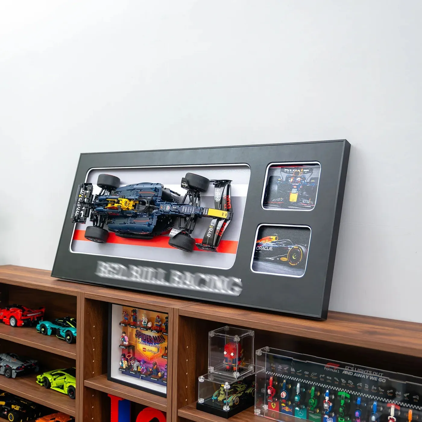 Sieninis eksponavimo rėmas LEGO Technic™ Oracle Red Bull Racing RB20 F1 Car 42206 — 2