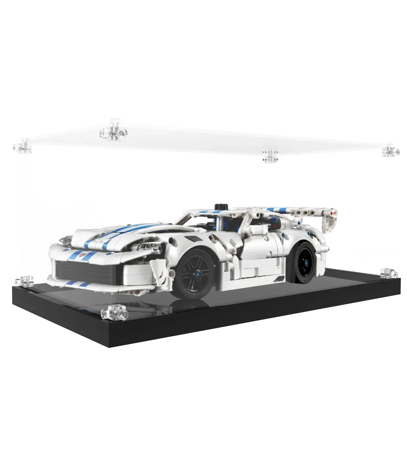 Gablota ekspozycyjna do LEGO Technic™ Dodge Viper GTS-R Sports Car 42234 — 9