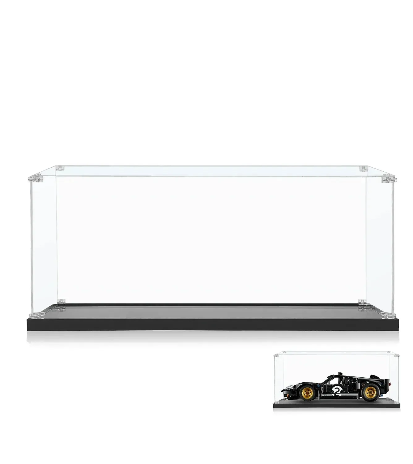 Display Case For LEGO Technic 1966 Ford GT40 MKII Race Car 42223 — 2