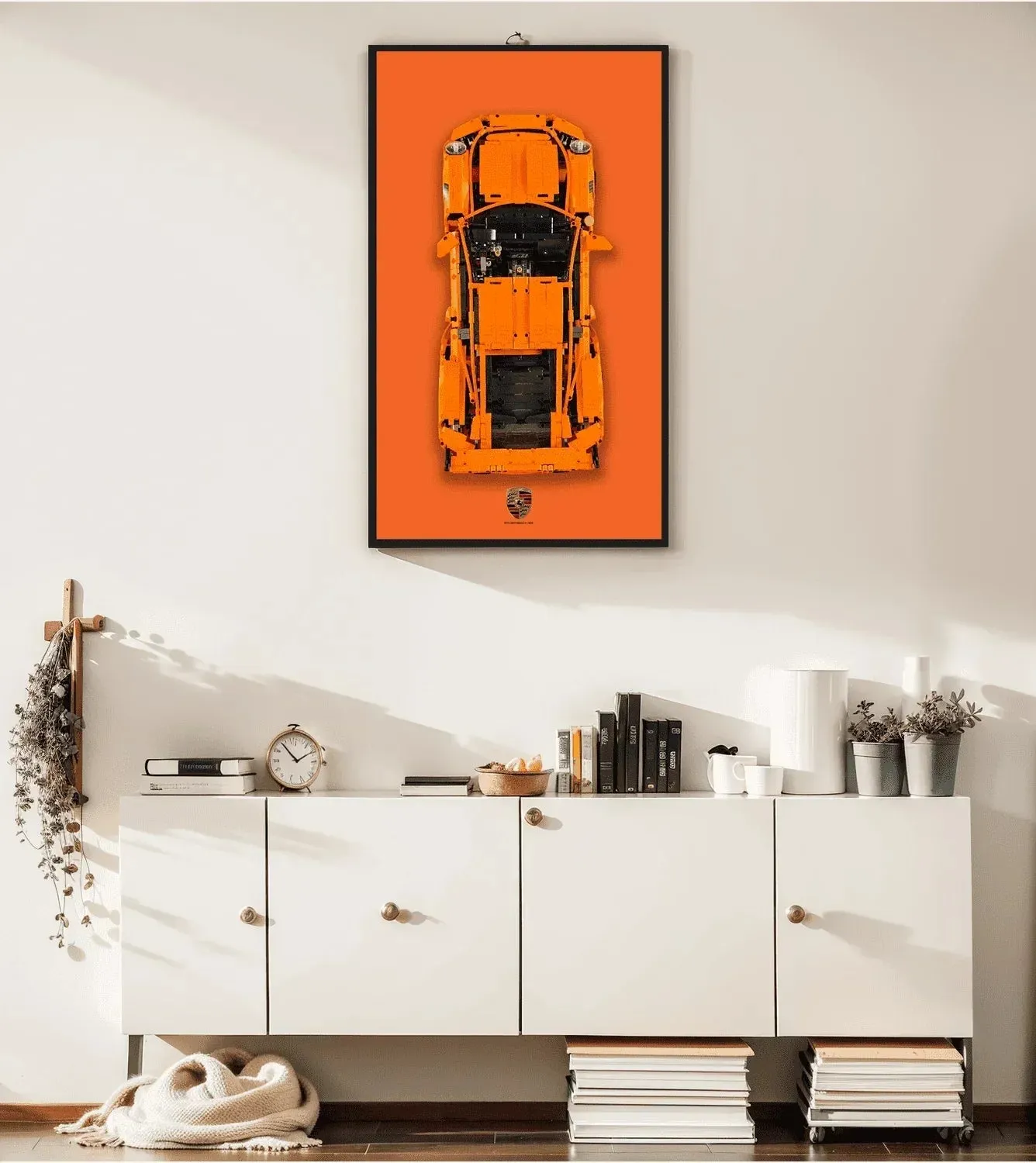[Supercar Badge serija] Sieninis eksponavimo rėmas Lego Technic serijai (mastelis 1:8) 42083 42056 42143 42115 42172 — 9