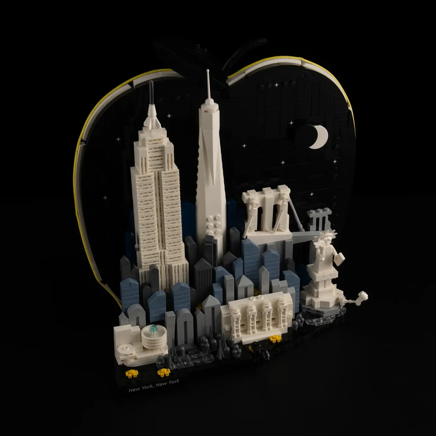 Premium-belysningskit kompatibelt med LEGO Architecture New York City – The Big Apple 21066 — 13