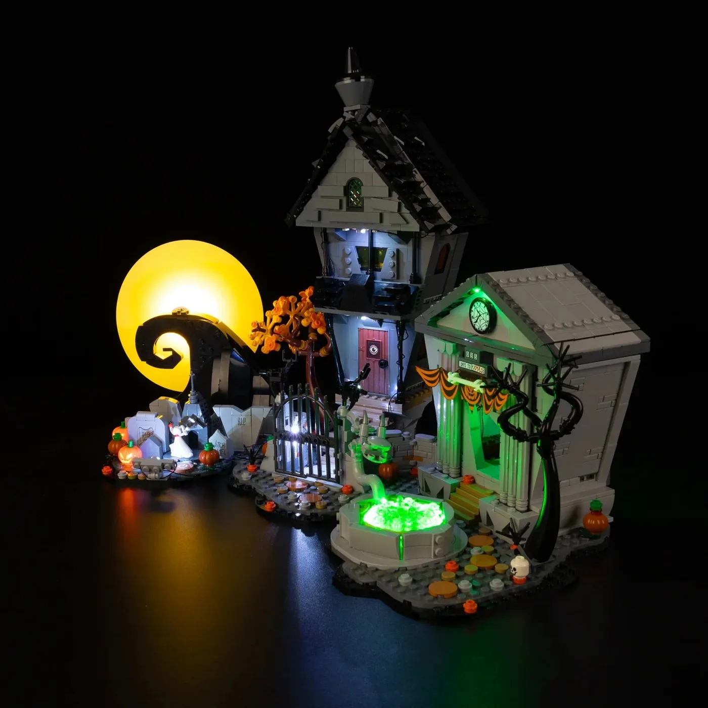Premium apšvietimo rinkinys, suderinamas su LEGO Ideas Disney Tim Burton's The Nightmare Before Christmas 21351 — 11