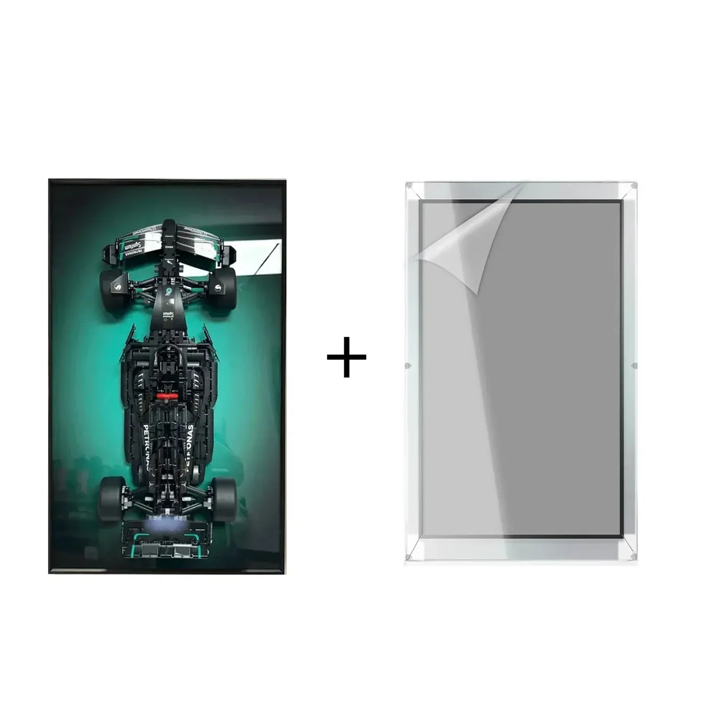 Väggmonterad displayram för Lego Technic™ Mercedes-AMG F1 W14 E Performance (42171) — 20