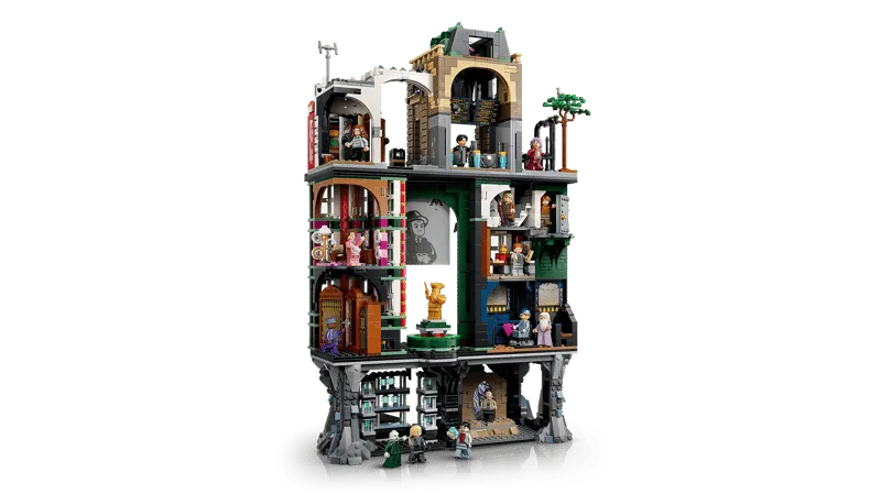 LEGO Ministry of Magic 76476 three level display model
